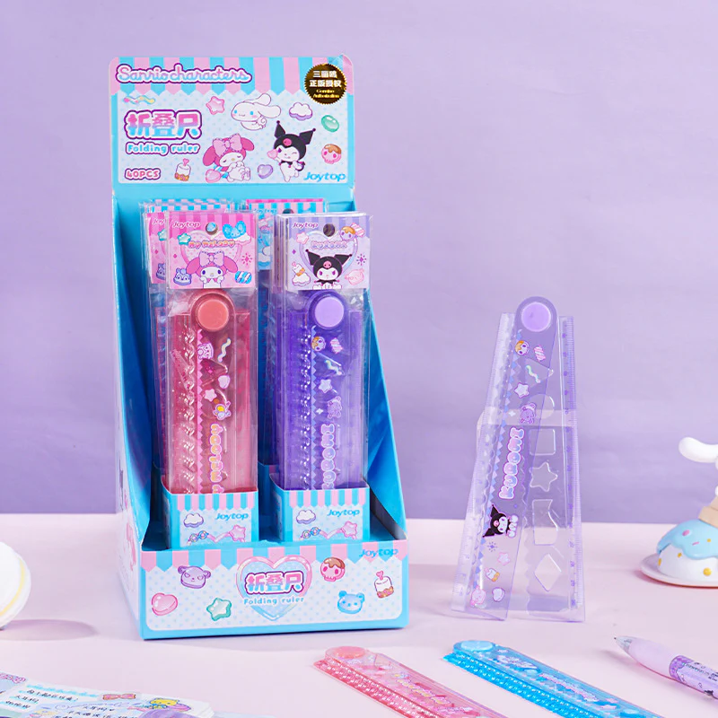 Sanrio Characters Stencil & Ruler Duo
