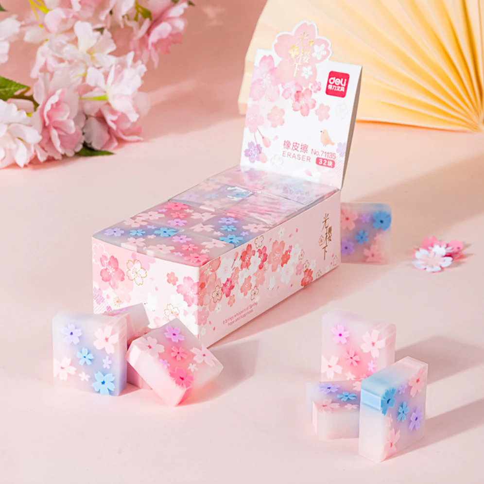 Square Sakura Eraser