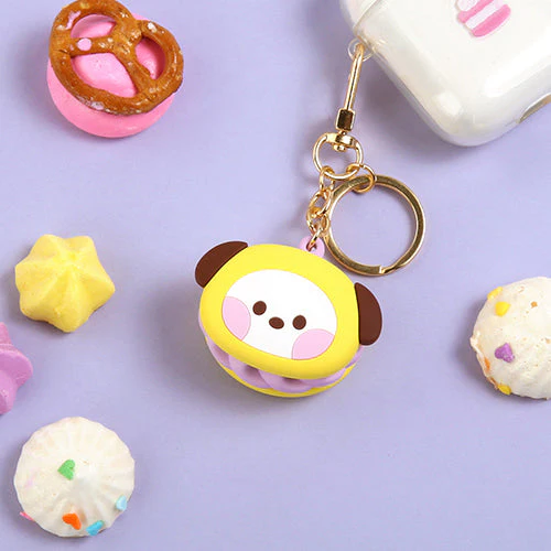 BT21 Mini Macaron Keychain