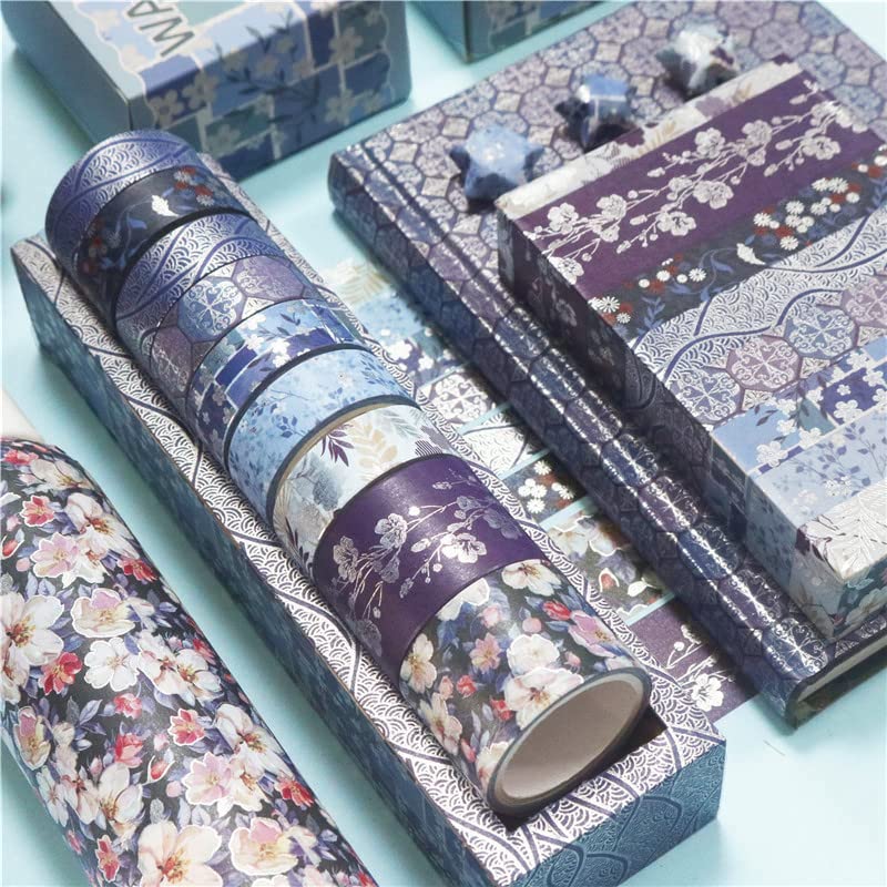 Shades Of Blue Washi Tape Set
