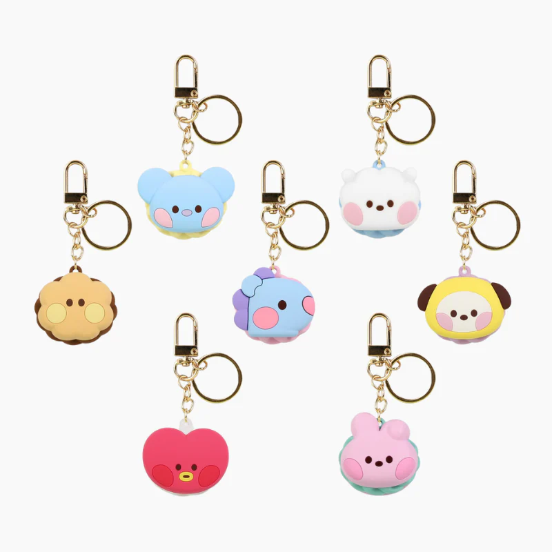 BT21 Mini Macaron Keychain