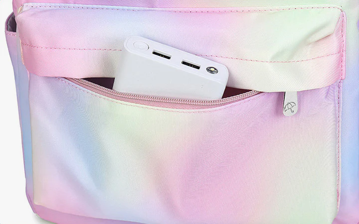 Rainbow Clouds Nylon Backpack