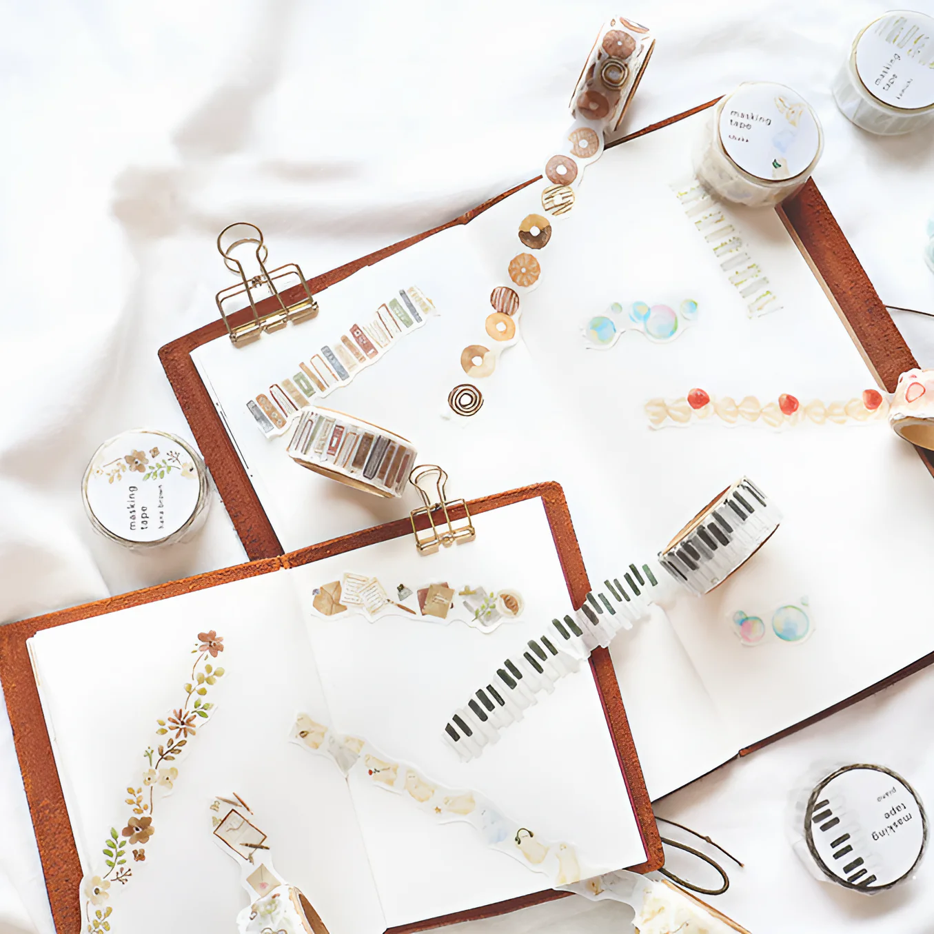 Mind Wave Die-Cut Masking Tape - Books