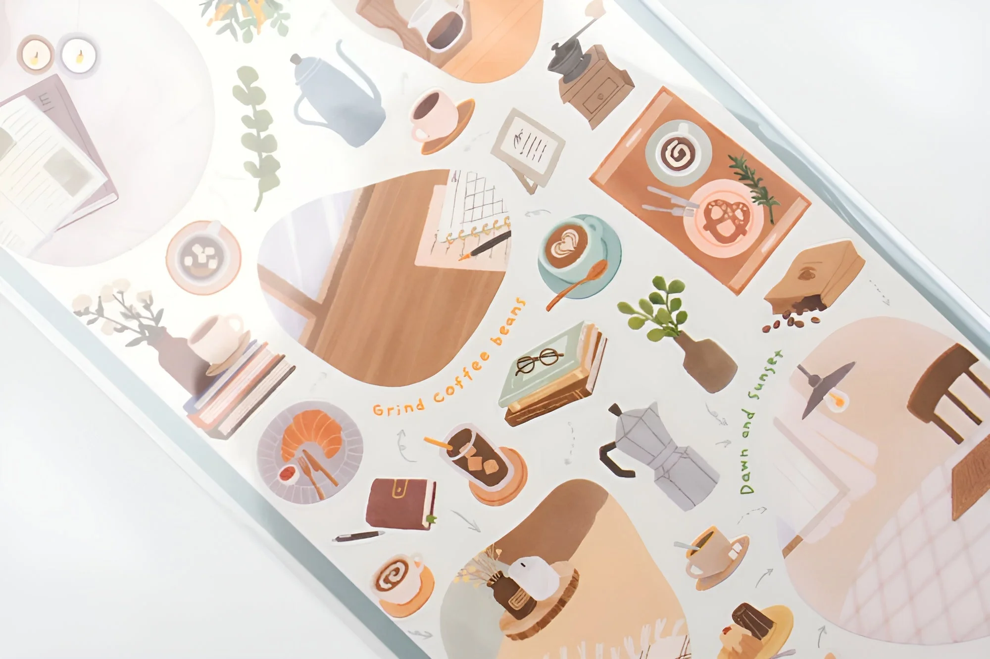 Mind Wave Room Arrange Stickers