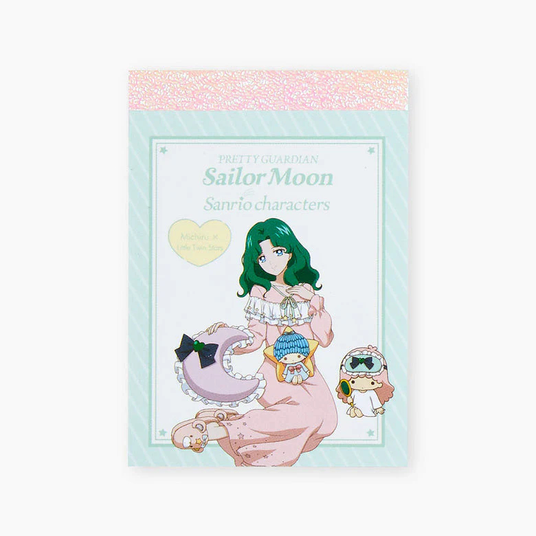 Sailor Moon & Sanrio Memo Pad - Setsuna & Pochacco - Limited Edition