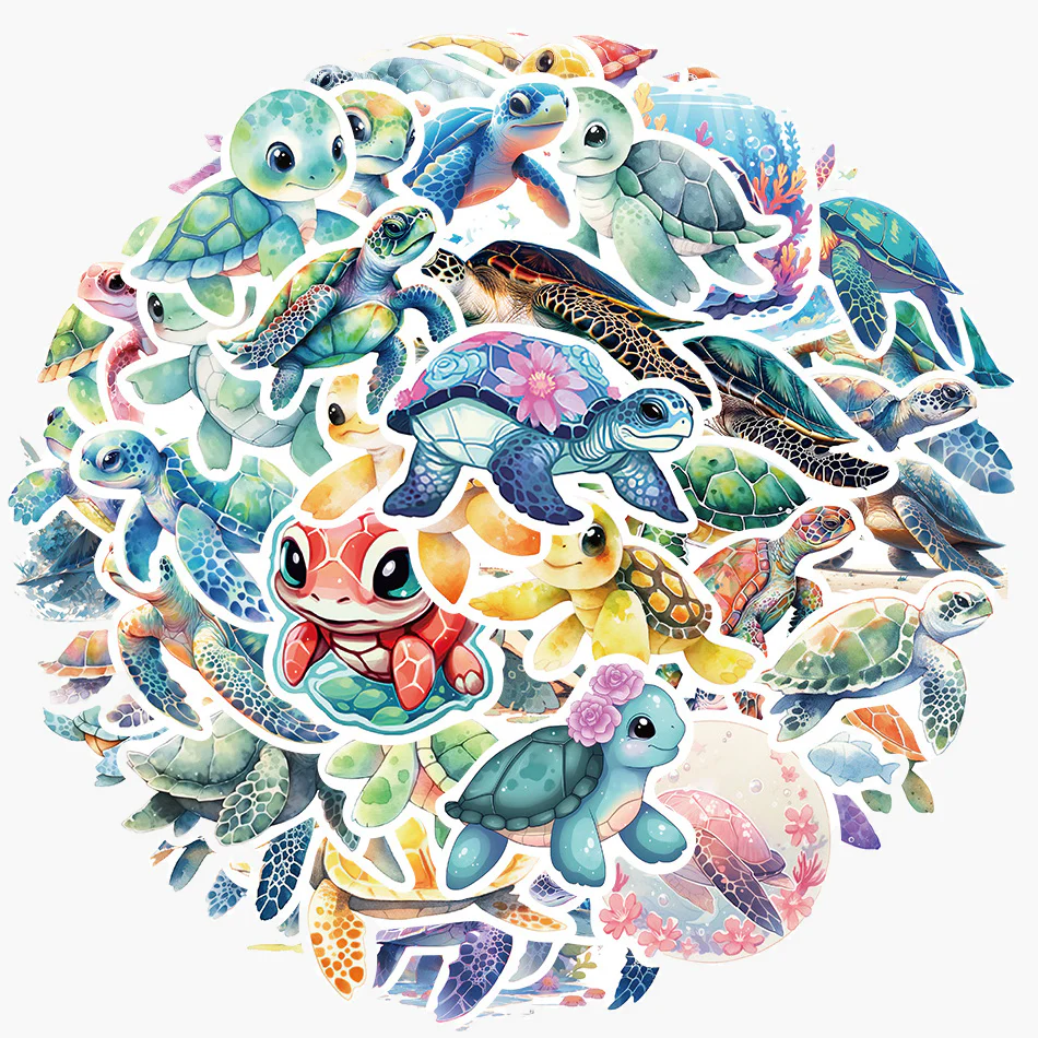 Seaside Hatchlings Stickers