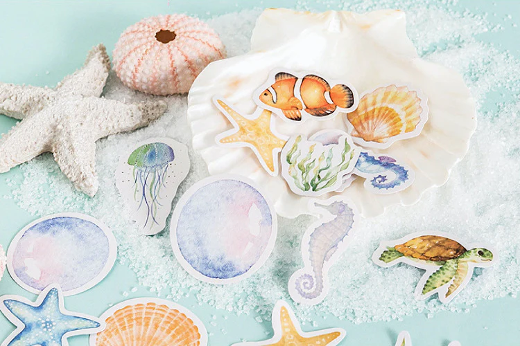 Ocean Wonders Paper Stickers