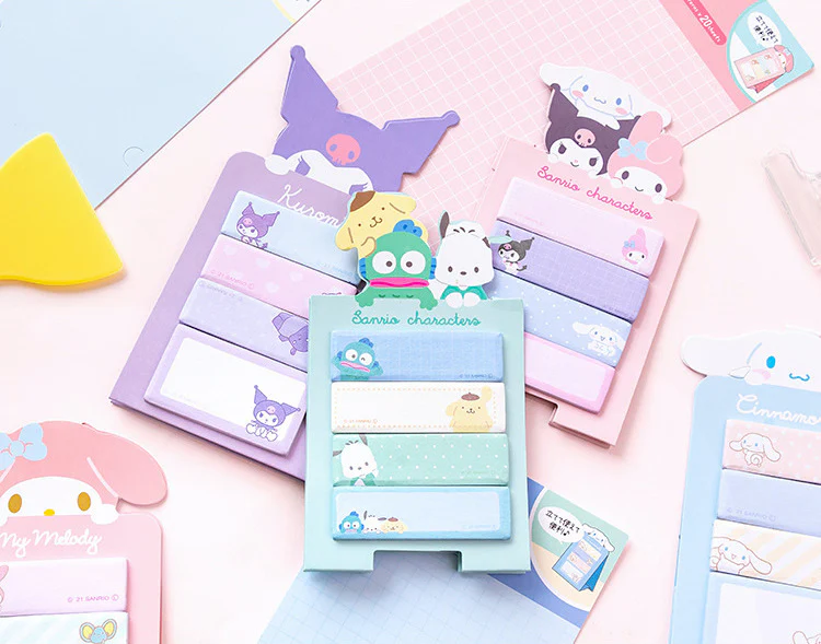 Sanrio Stand Index Sticky Notes - Limited Edition