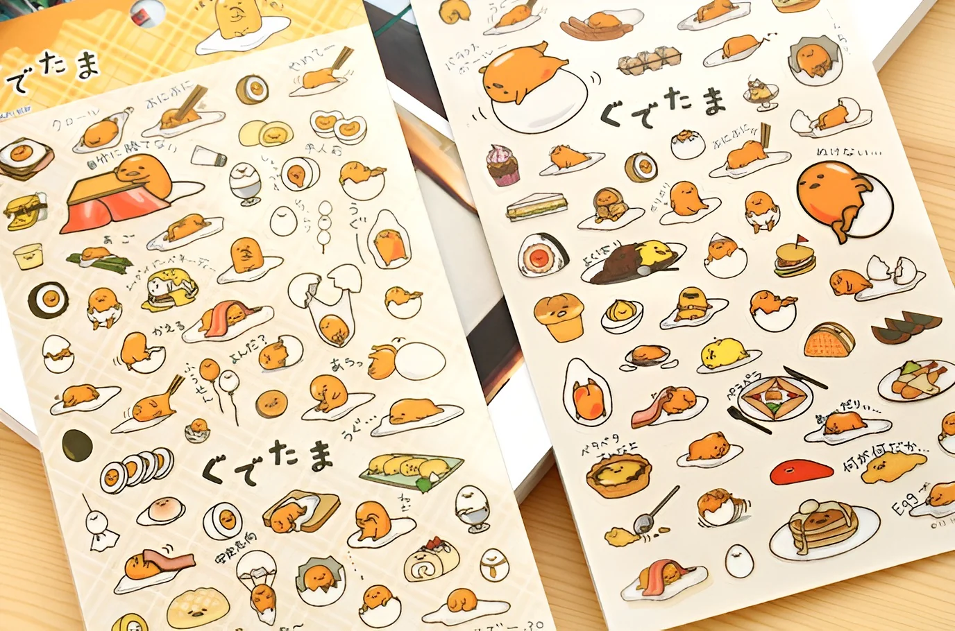Gudetama Lazy Egg Stickers