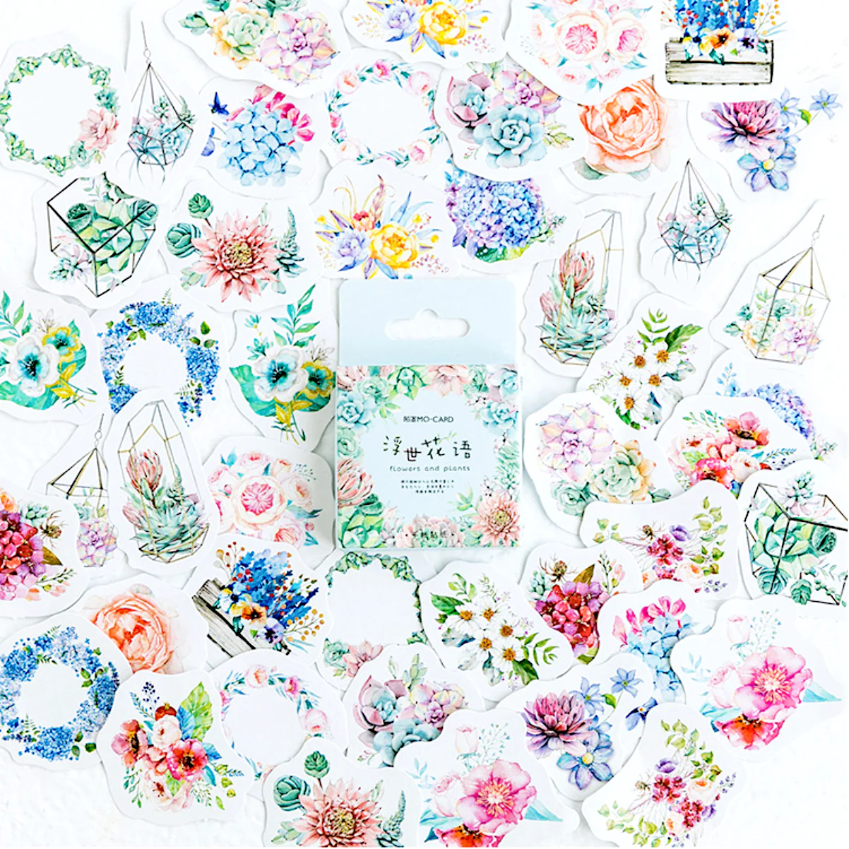 Summer Garden Paper Stickers