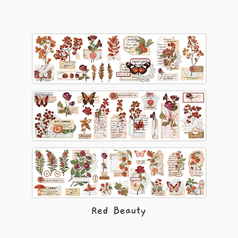 Beautiful Life Botanical Stickers - 6 Sheets