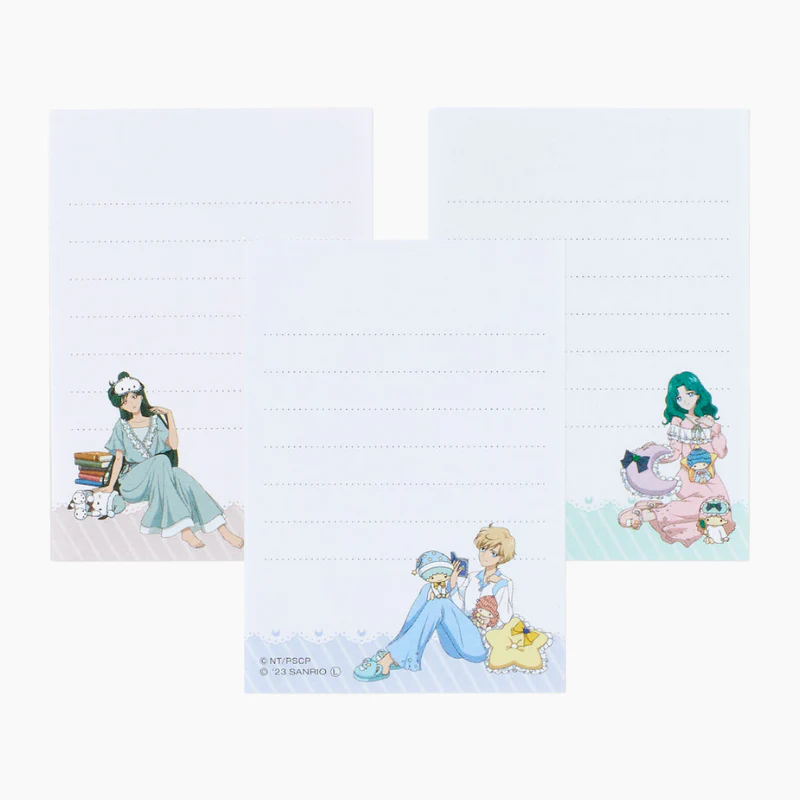 Sailor Moon & Sanrio Memo Pad - Haruka & Little Twin Stars - Limited Edition