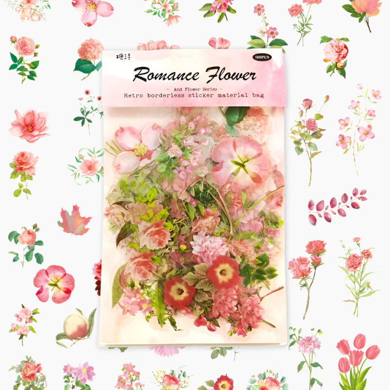Garden Diary Flower Stickers
