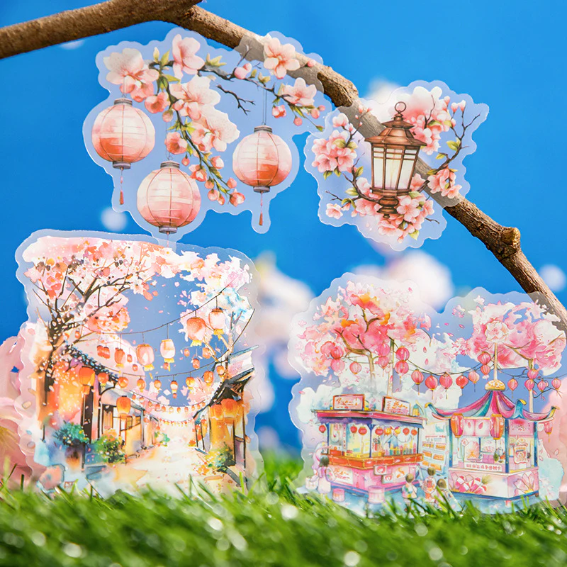 Kyoto in Spring PET Stickers - Limited Spring Edition
