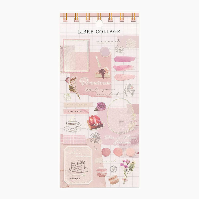 Mind Wave Libre Collage Stickers - Limited Edition