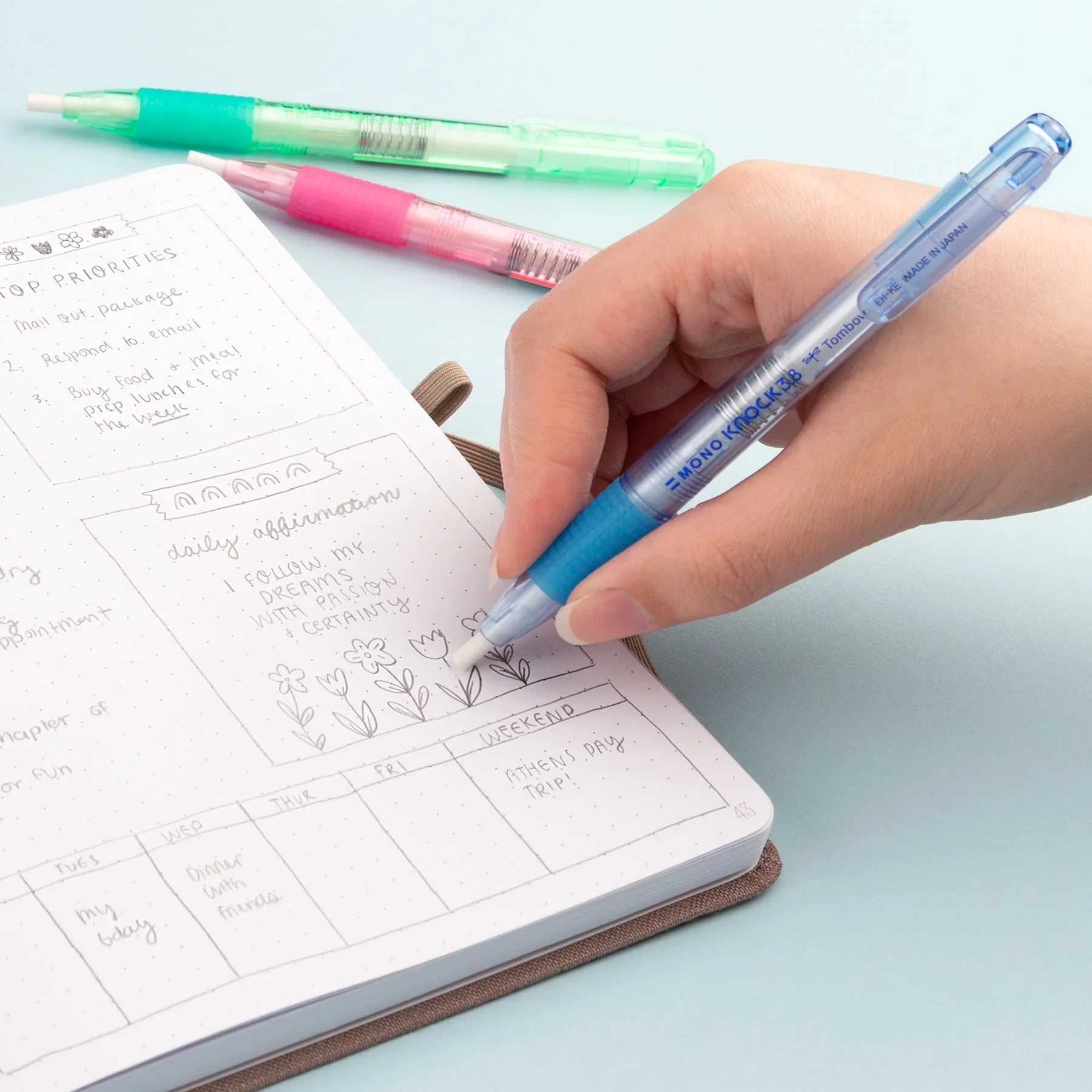 Tombow Mono Knock 3.8 Eraser