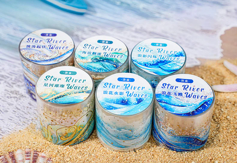 Gilded Tides Masking Tapes - Limited Summer Edition