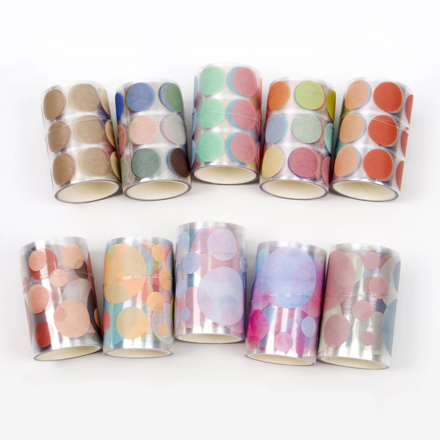 Sun-Star Die-Cut Dot Washi Sticker Roll