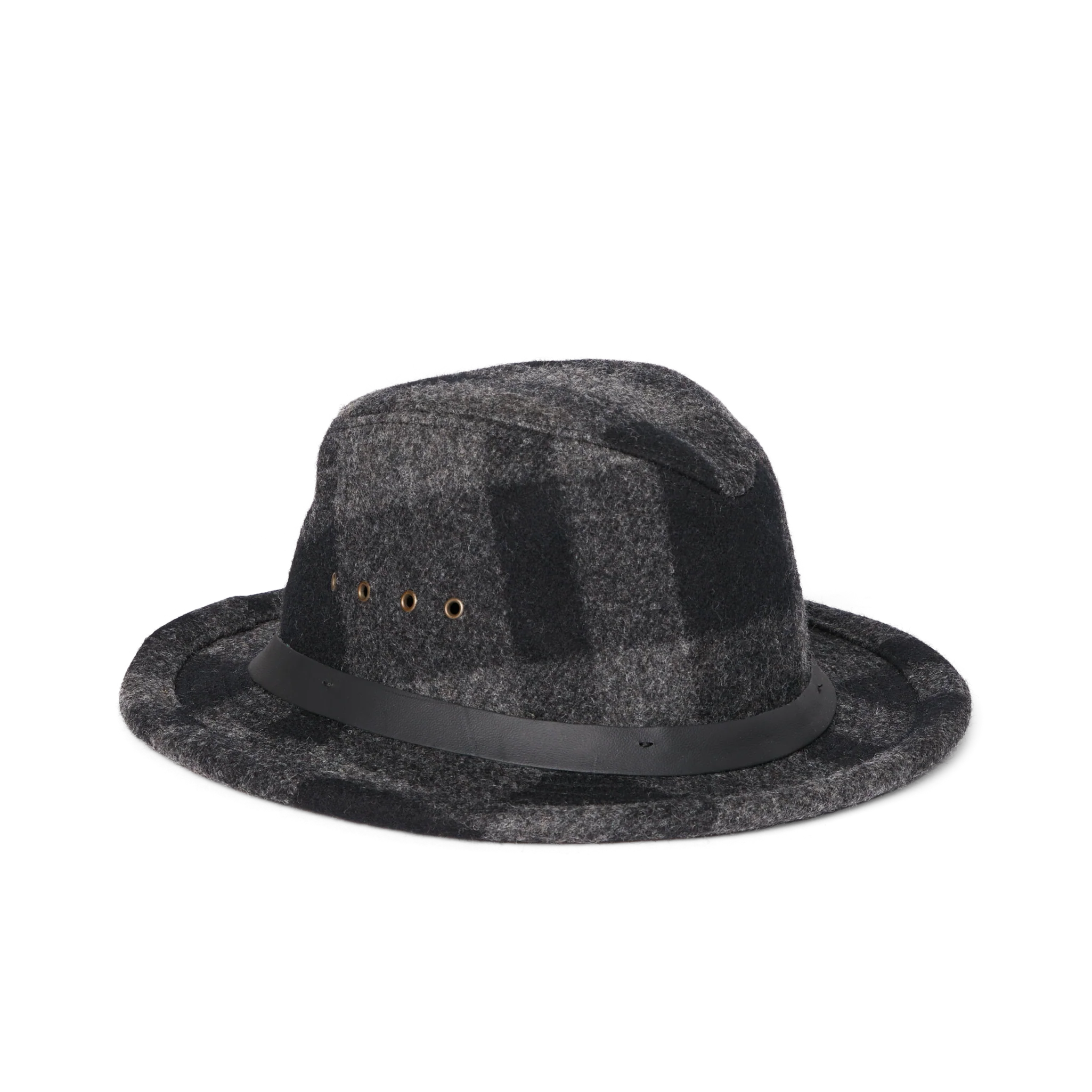 Mackinaw Wool Packer Hat - Charcoal