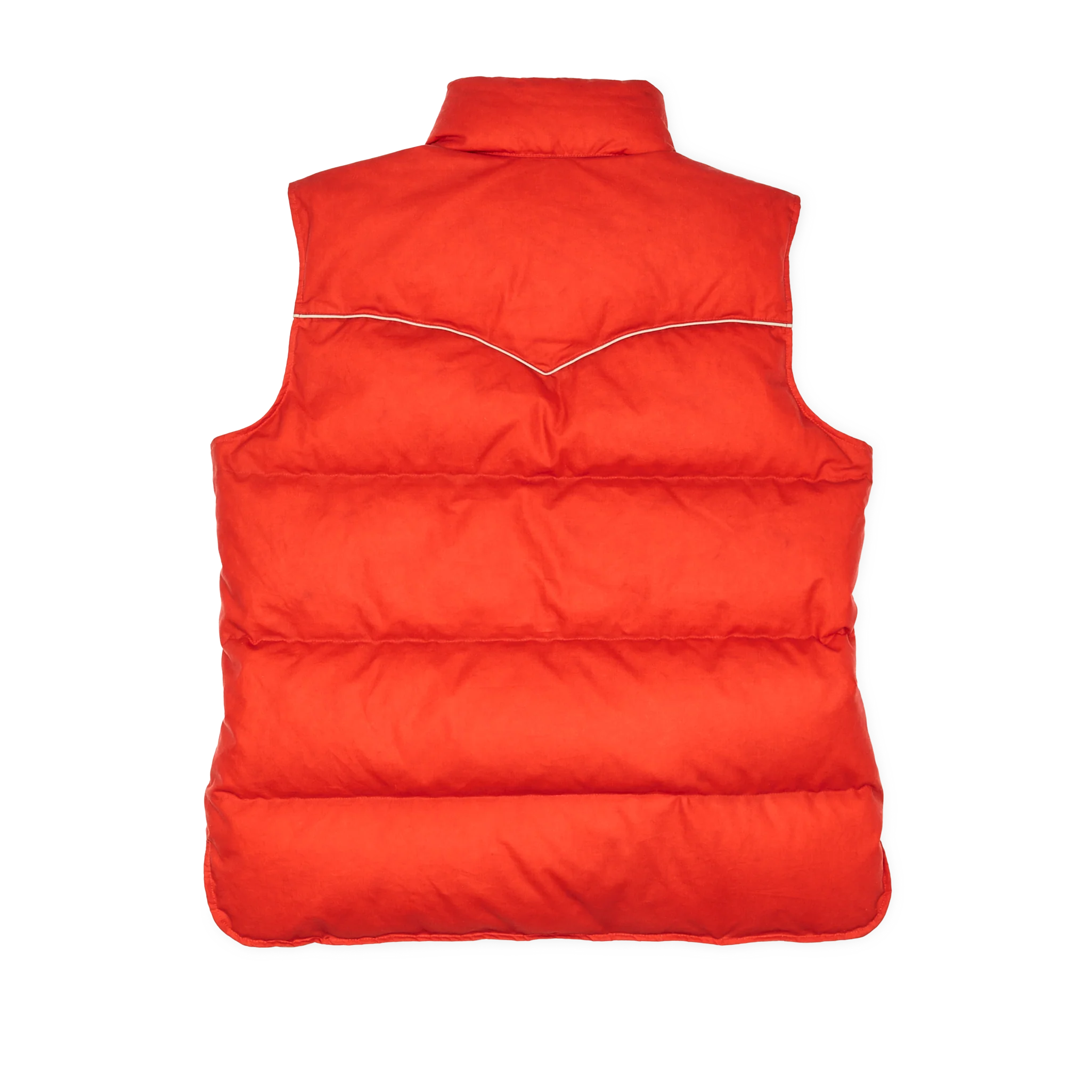 Women's Waxed Down Vest - Campfire