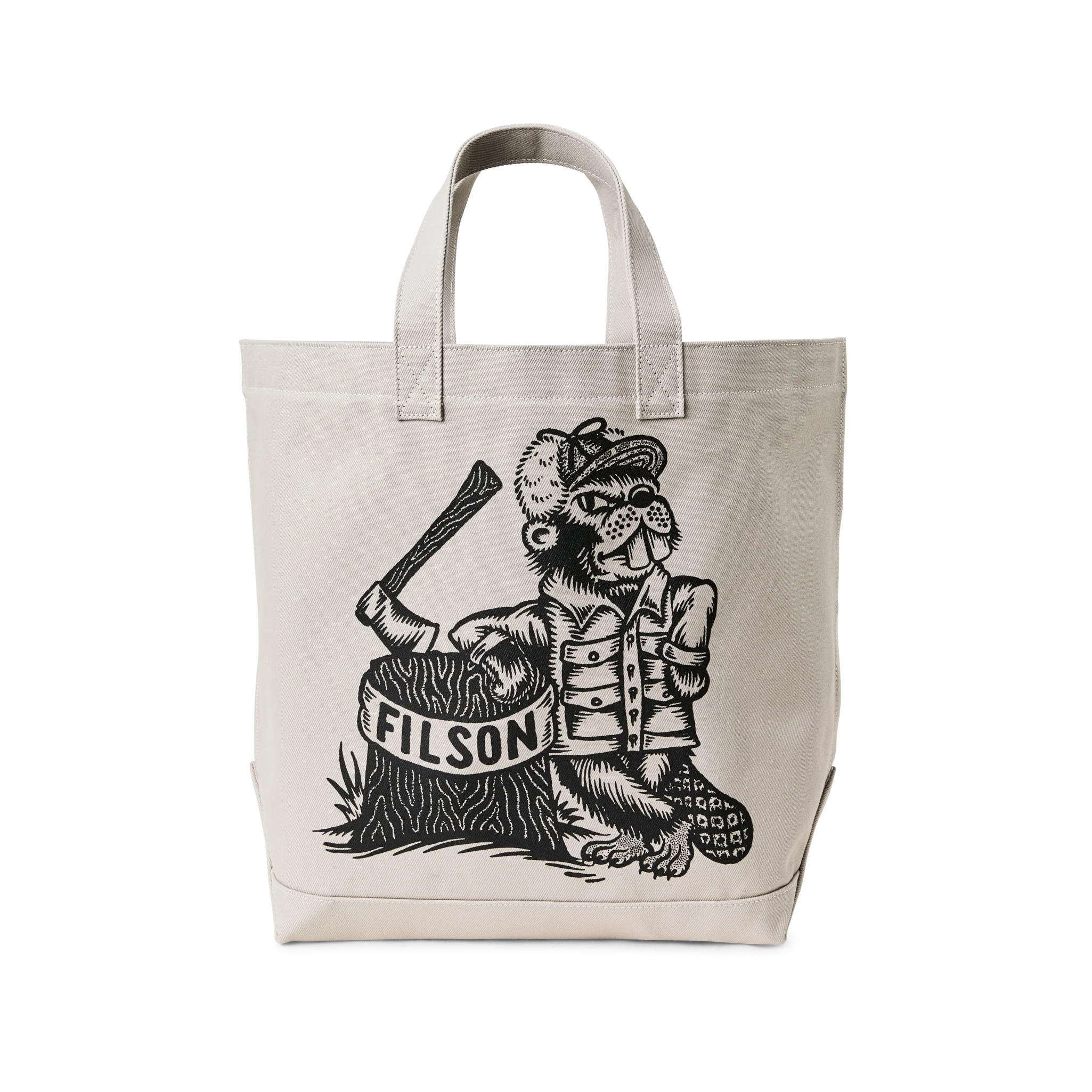 Kyler Martz Graphic Utility Tote - Twine / Beaver