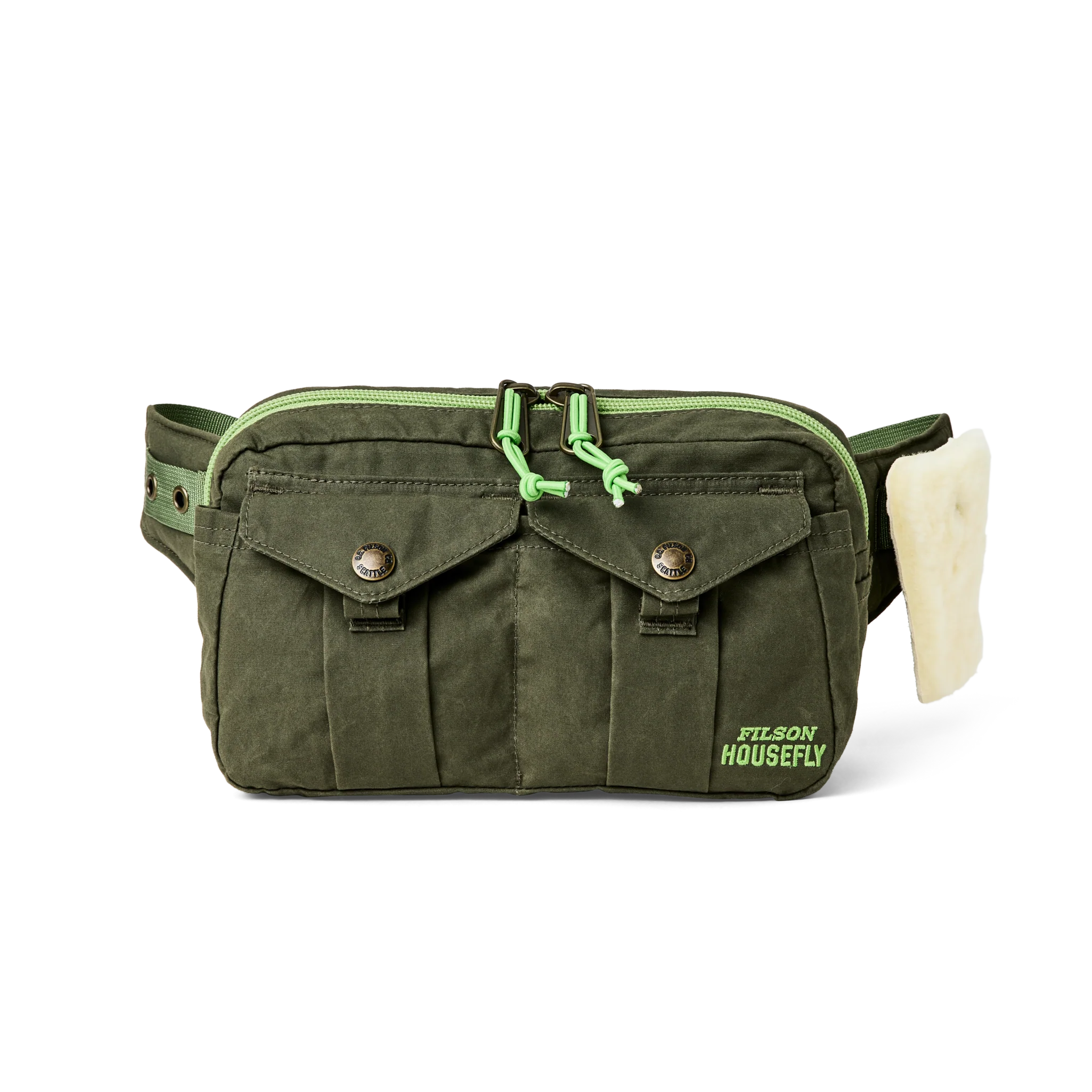 Filson X Housefly Ranger Waistpack - Otter Green