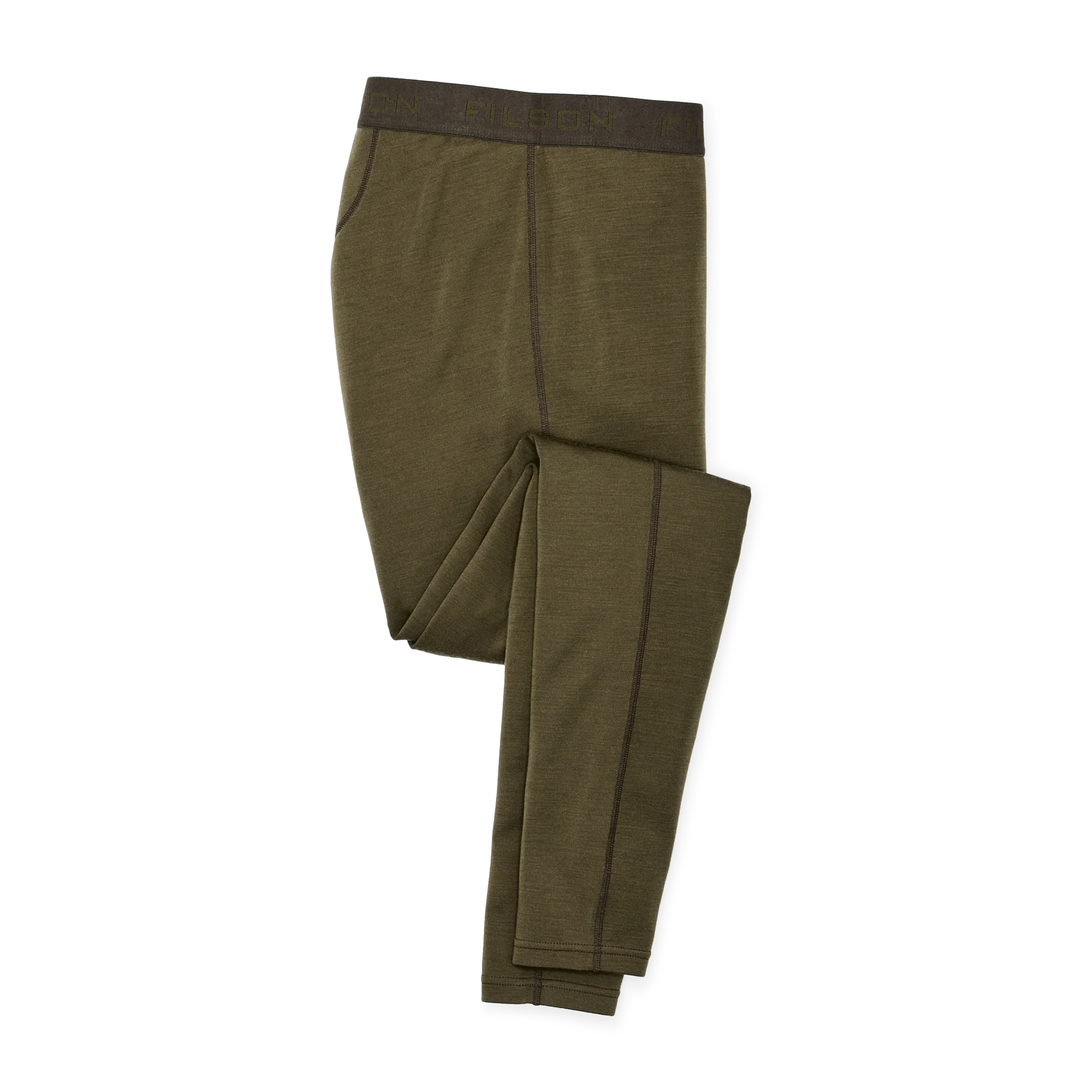 400g Merino Wool Bottoms - Dark Olive