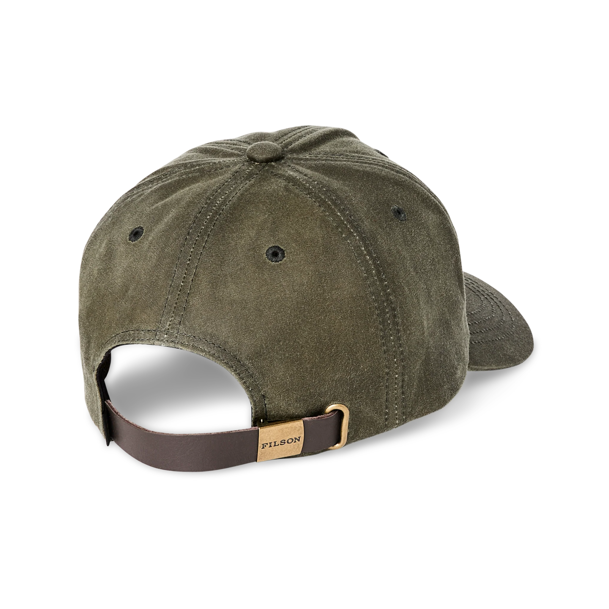 Oil Tin Low-profile Logger Cap - Otter Green