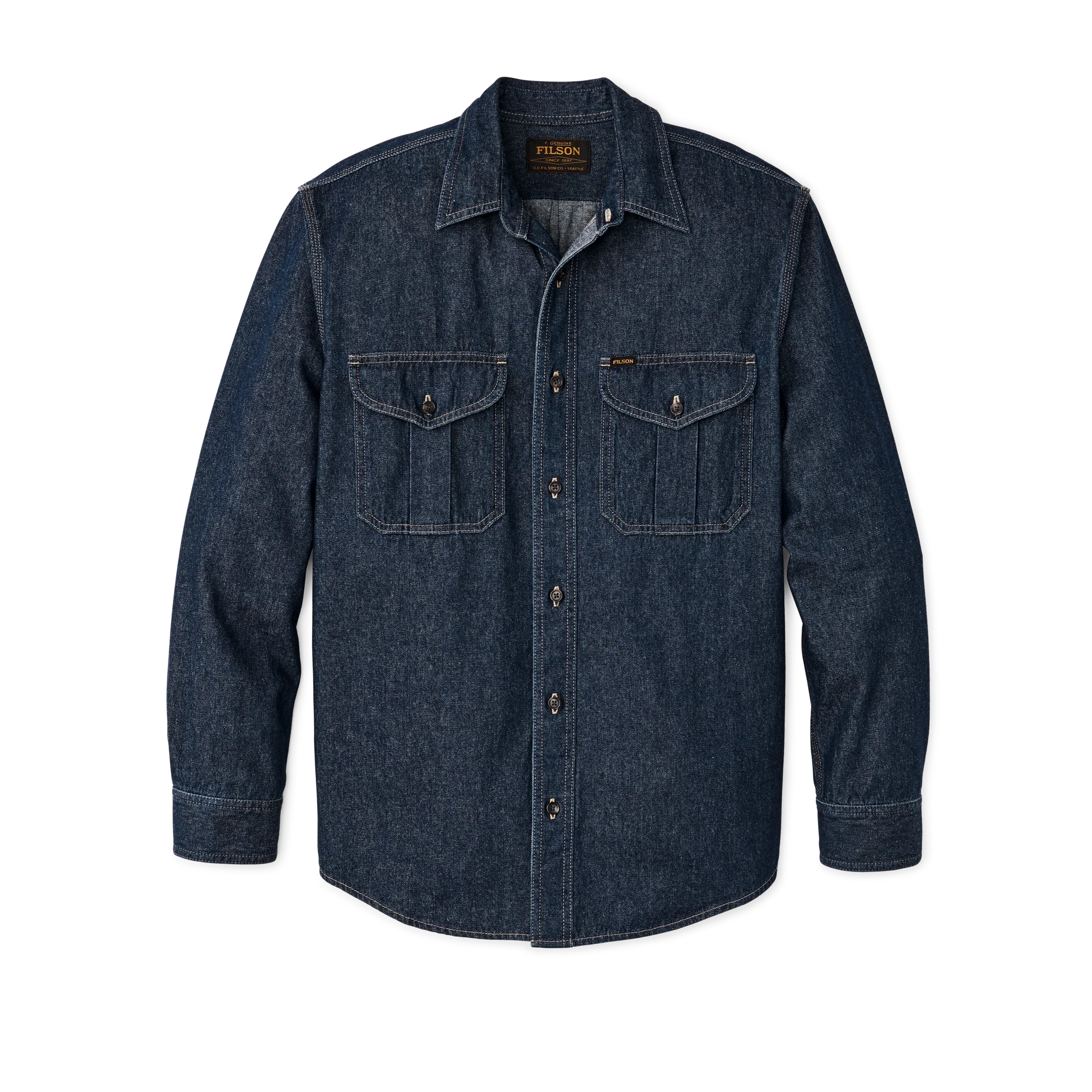 Denim Guide Shirt - Rinse Indigo