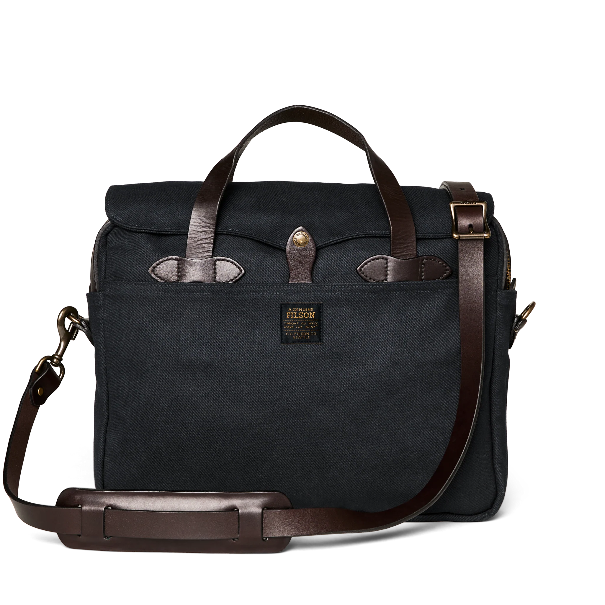 Rugged Twill Original Briefcase - Navy