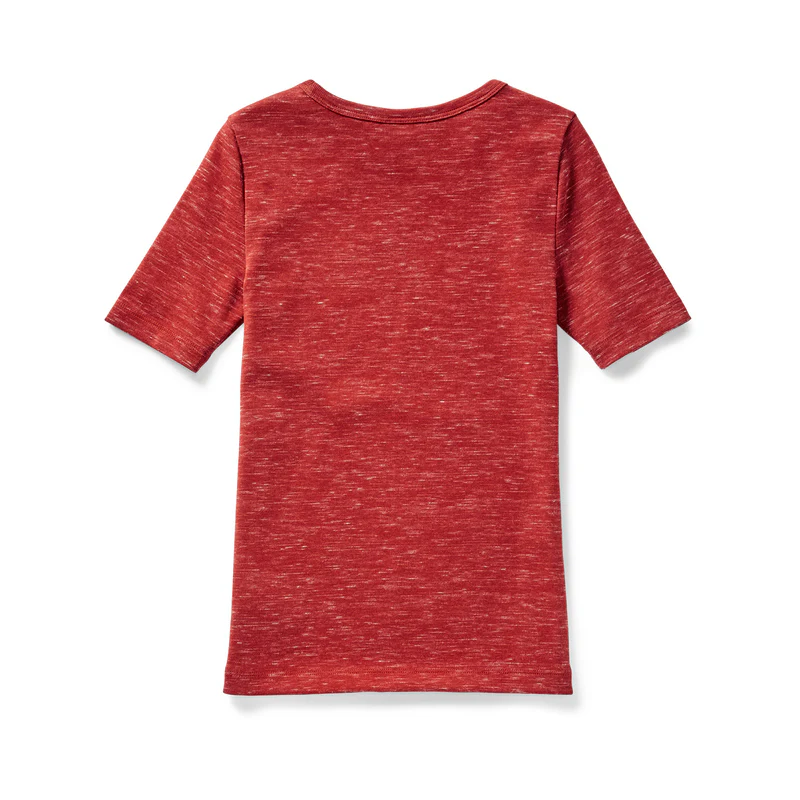 Women's Neah Bay Crewneck Shirt - Brick Heather