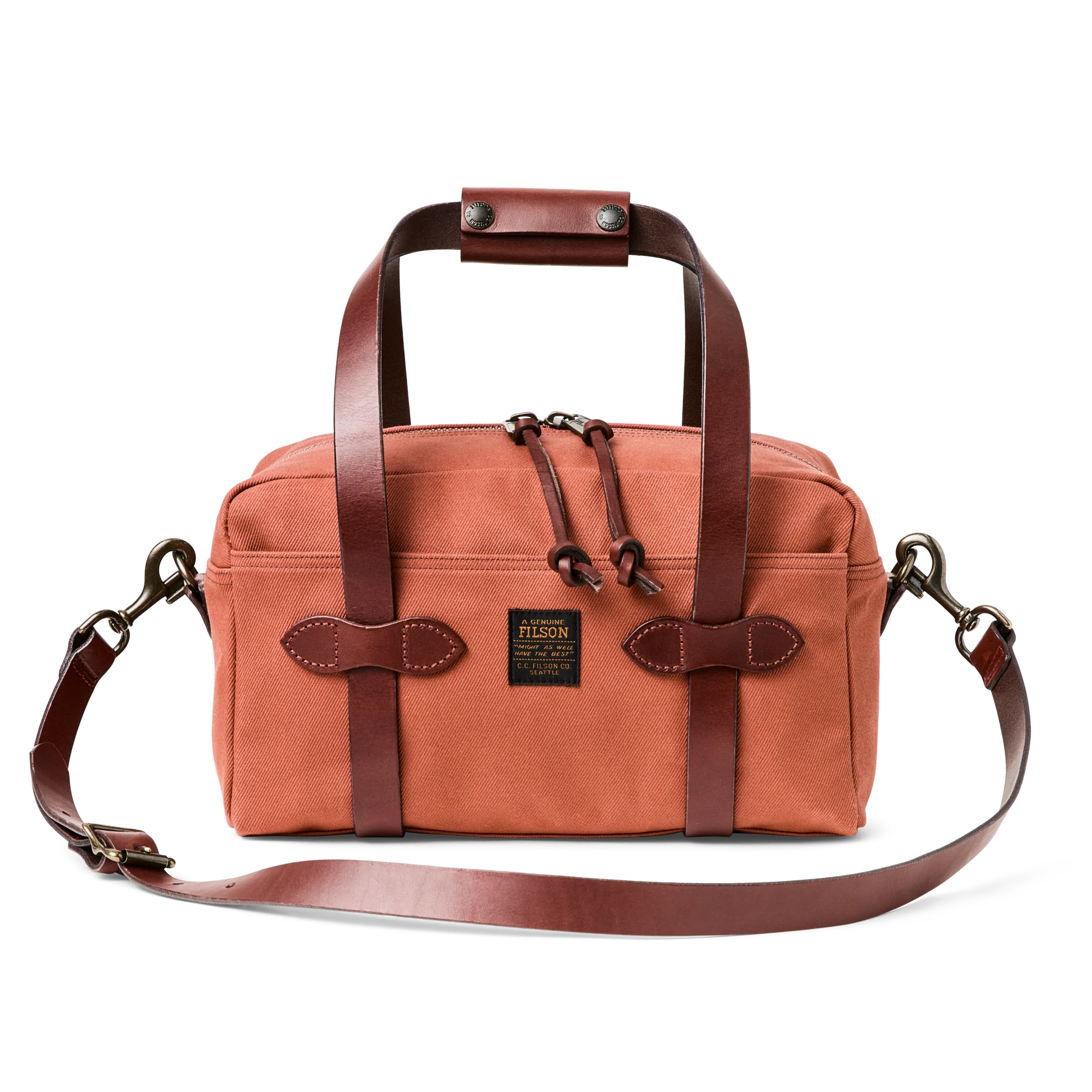 Rugged Twill Xs Compact Duffle Bag - Light Rust