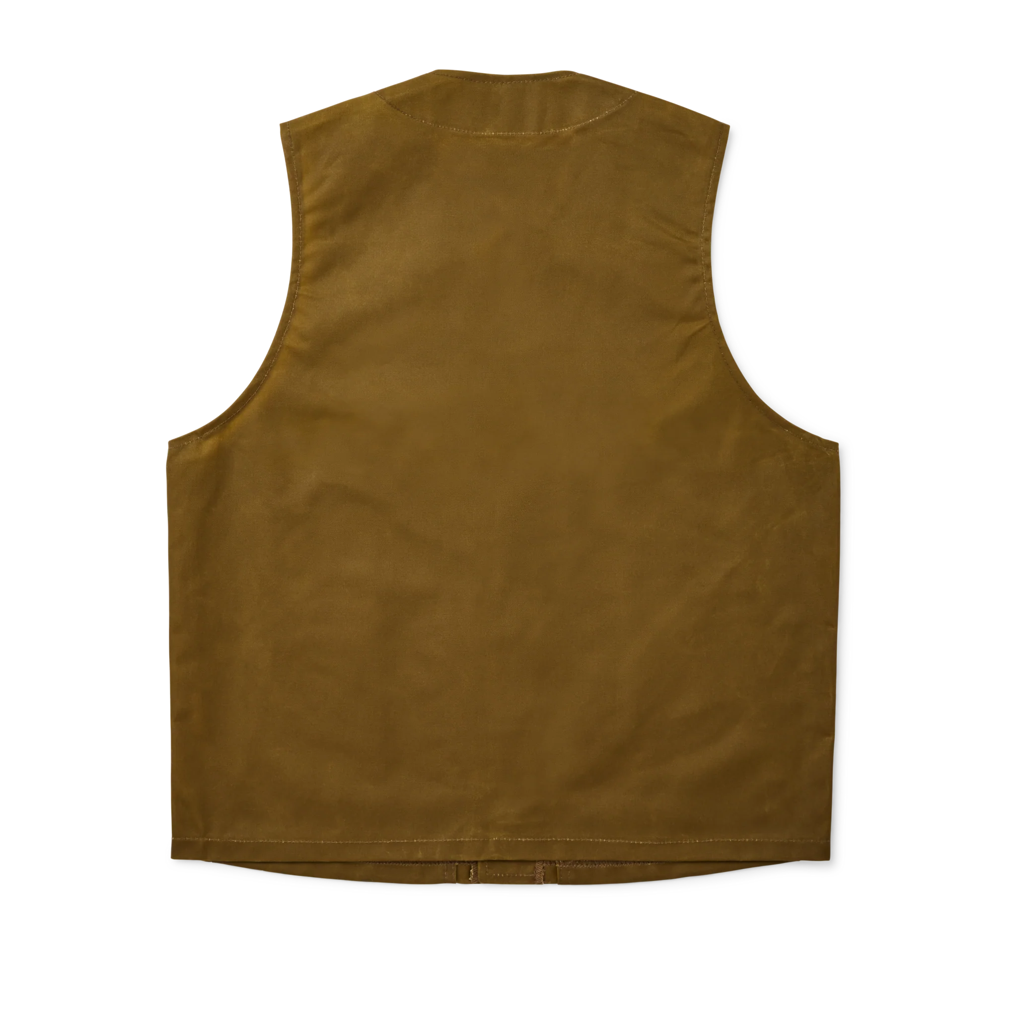 Oil Tin Cloth Vest - Dark Tan