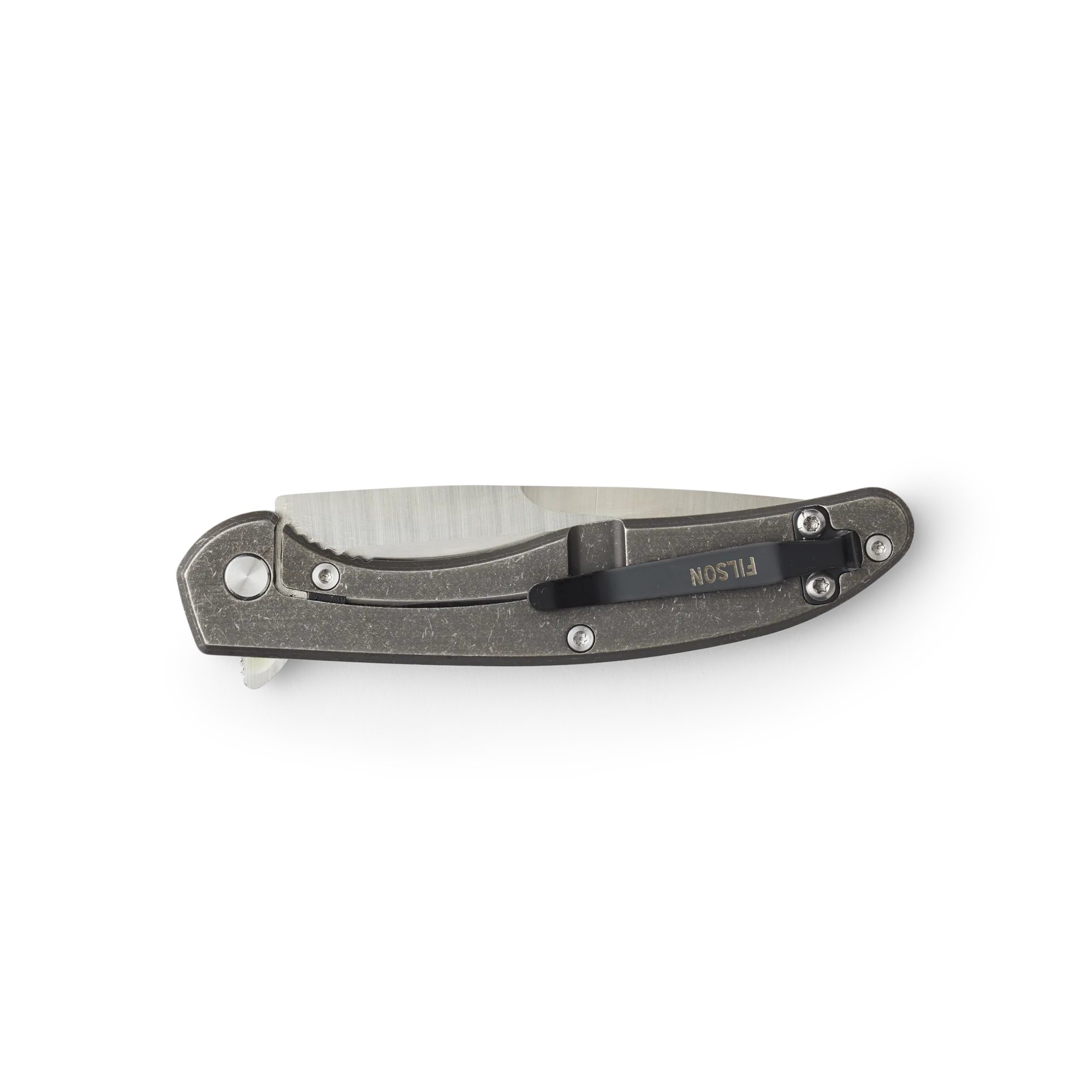 Titanium Frame-lock Knife - Silver