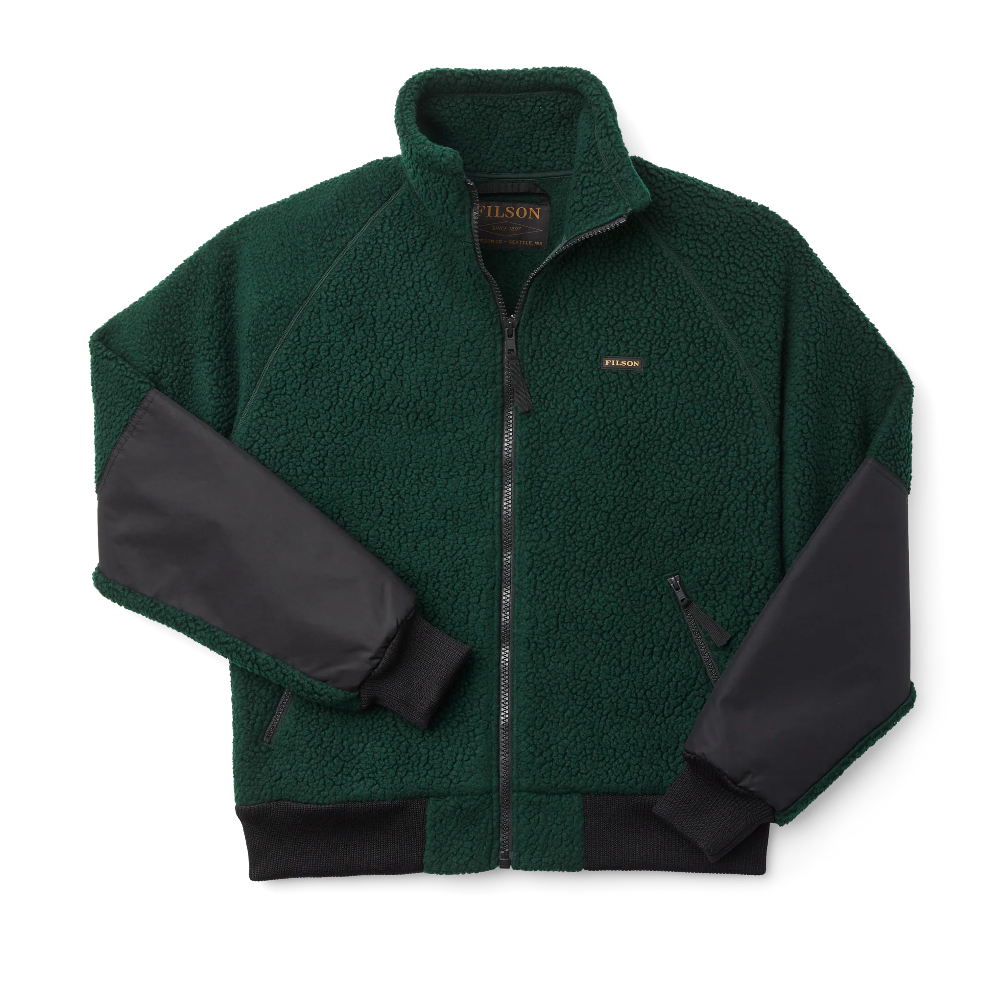 Sherpa Fleece Jacket - Fir