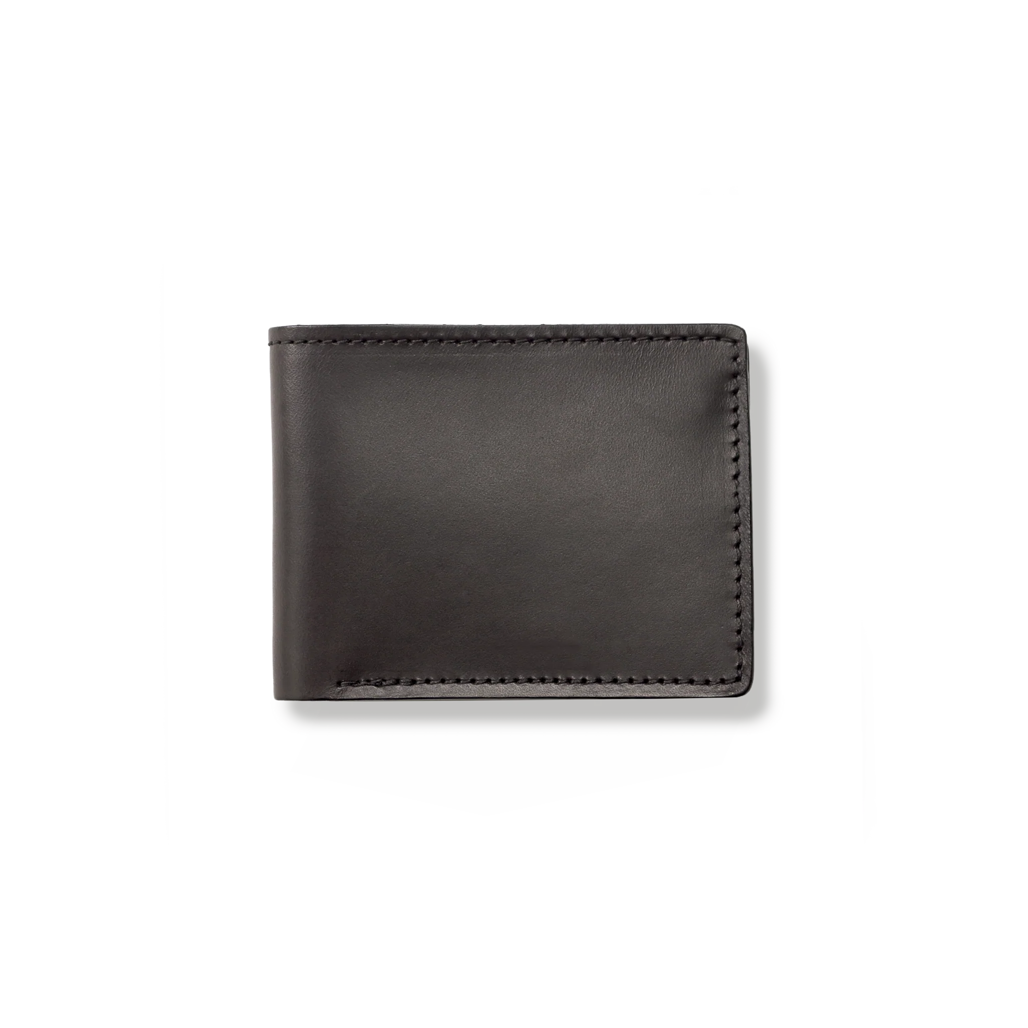 Bridle Leather Bi-fold Wallet - Brown Leather
