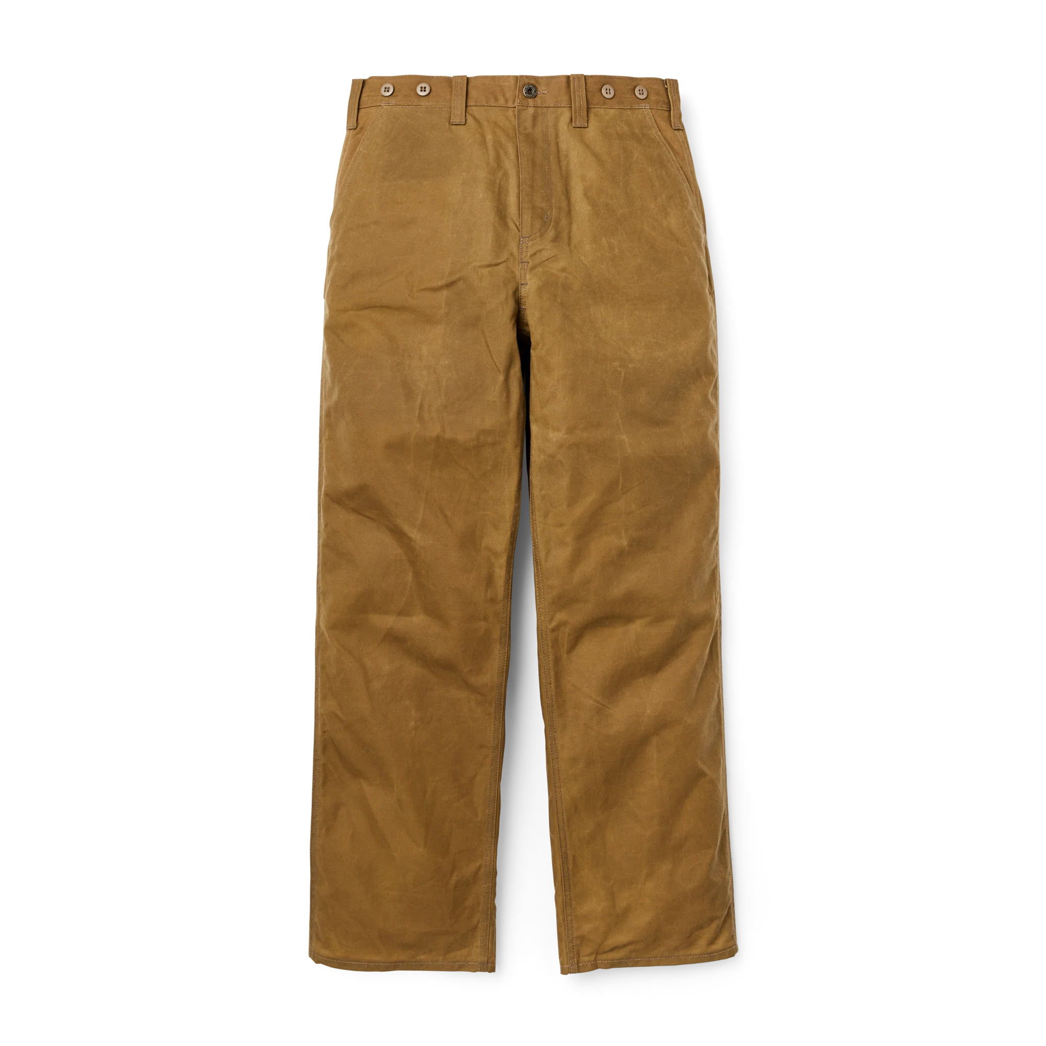 Oil Finish Single Tin Cloth Pants - Dark Tan