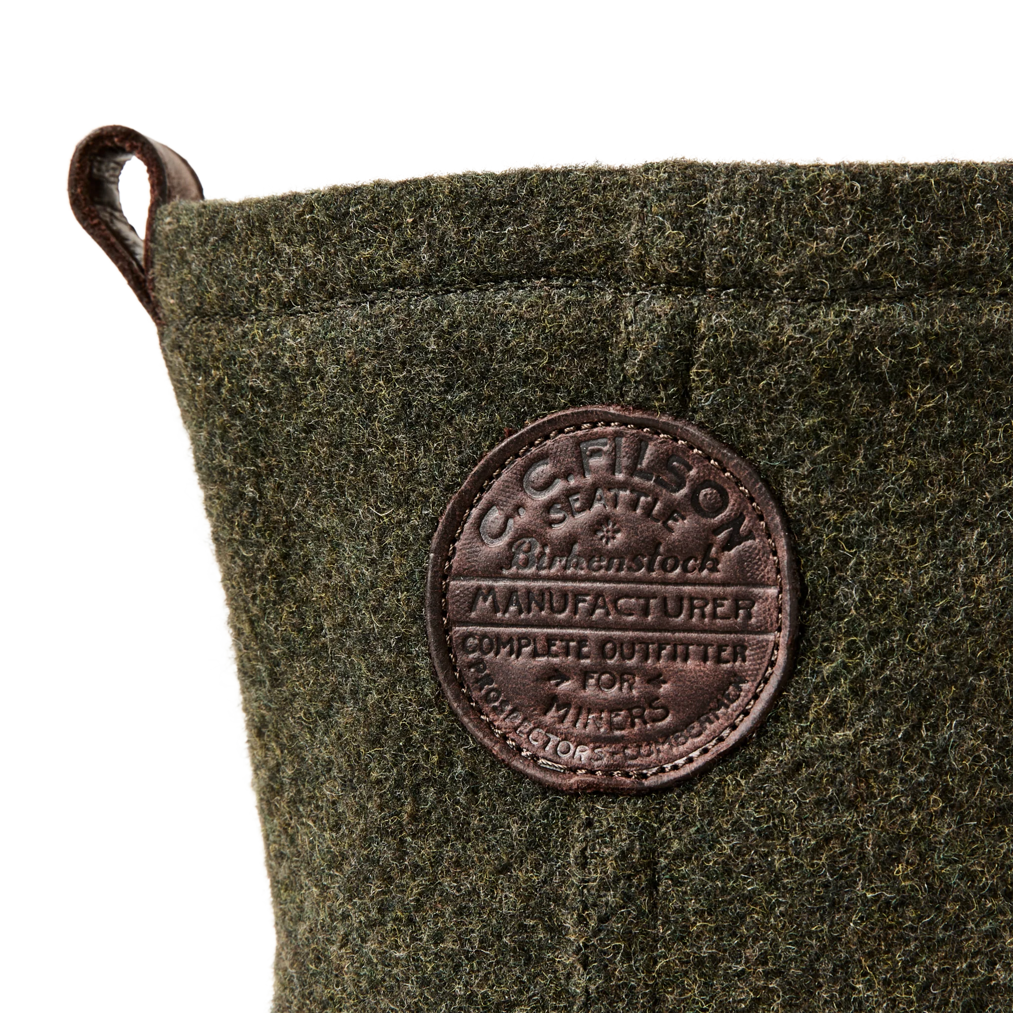 Filson X Birkenstock Lahti  - Forest Green / Roast