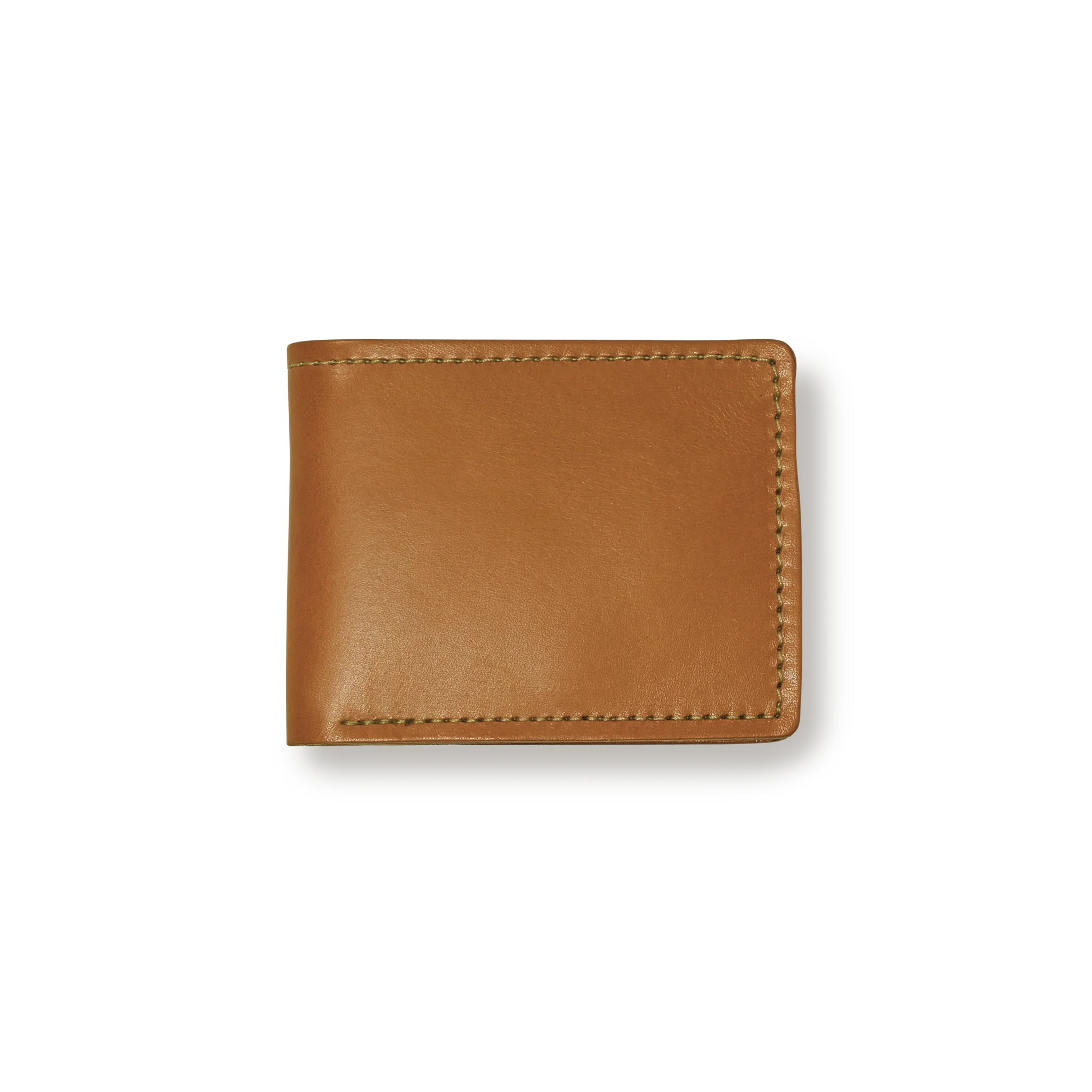 Bridle Leather Bi-fold Wallet - Tan Leather