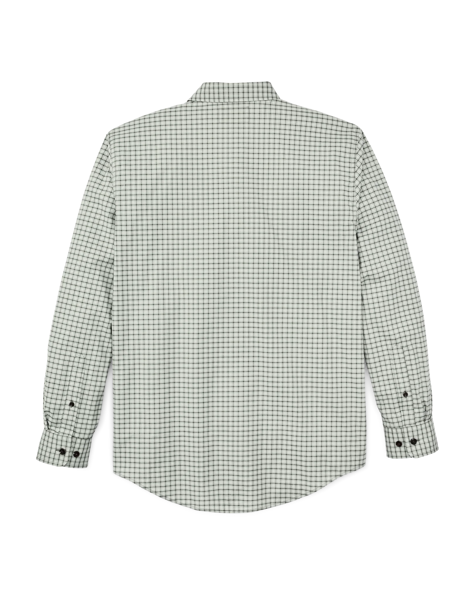Twin Lakes Sport Shirt - Gray / Olive Check