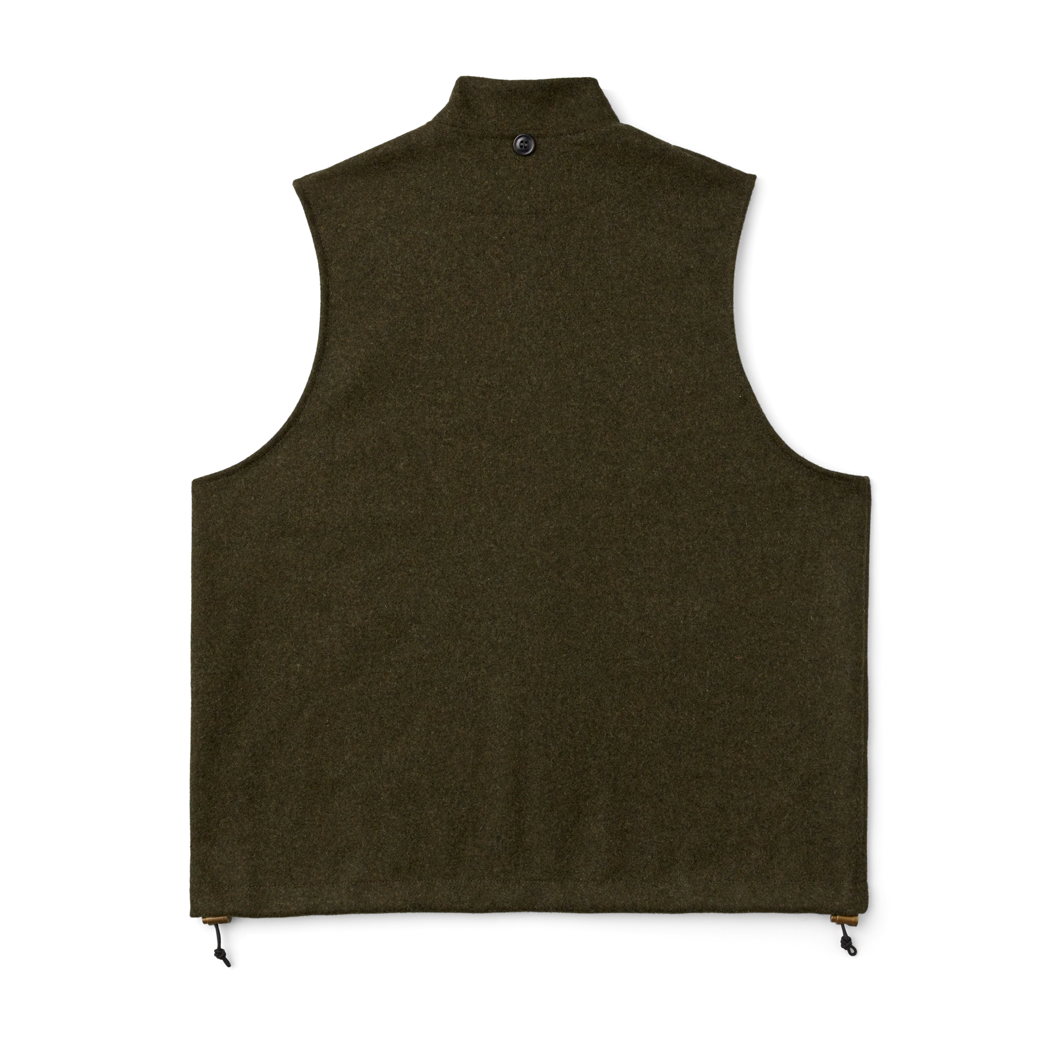 Mackinaw Wool Vest Liner - Forest Green