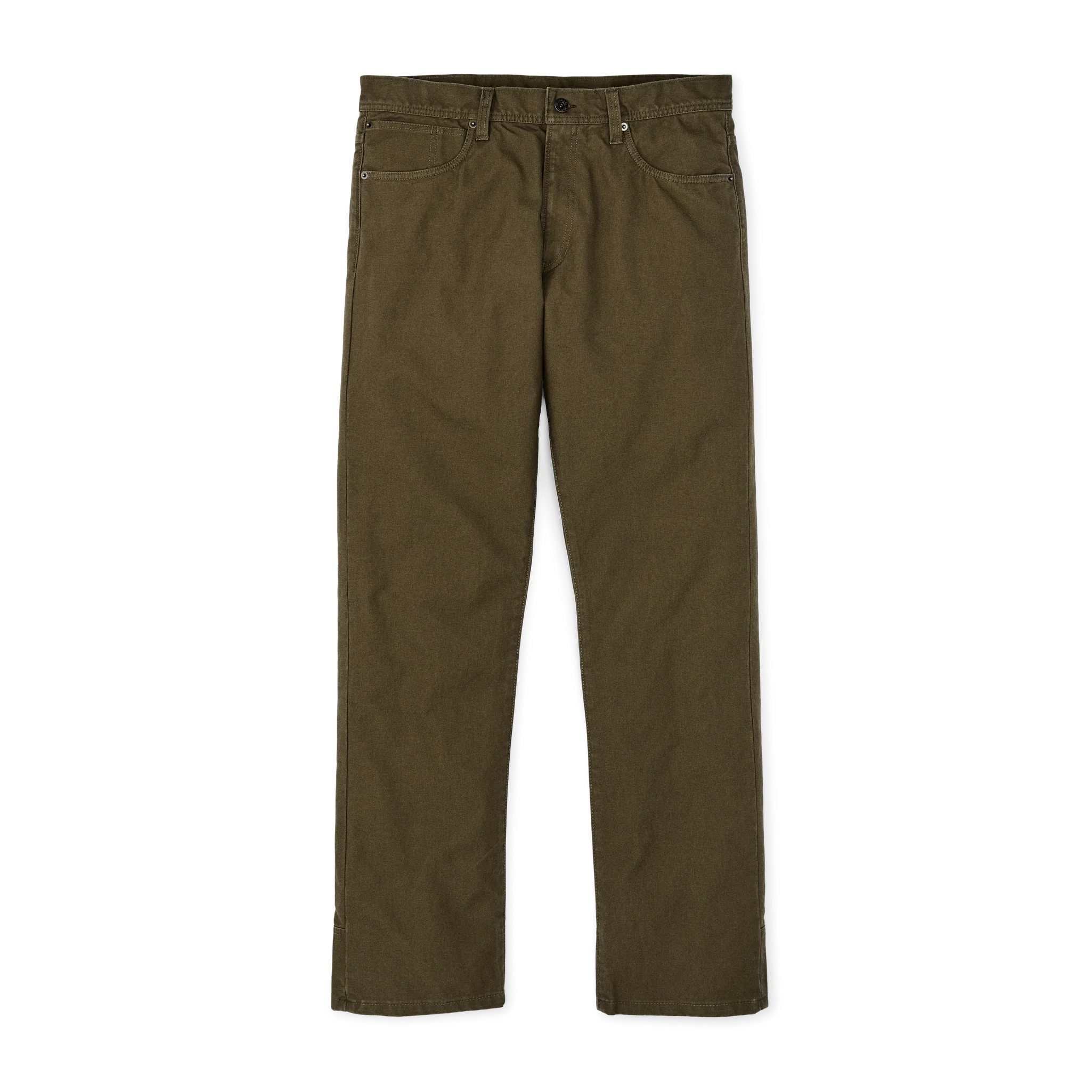 Dry Tin Cloth 5-pocket Pants - Marsh Olive