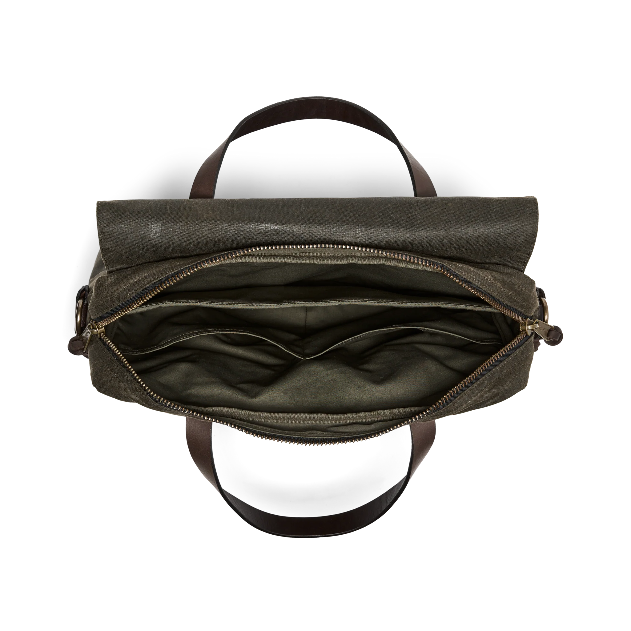 24 Hour Tin Cloth Briefcase - Otter Green