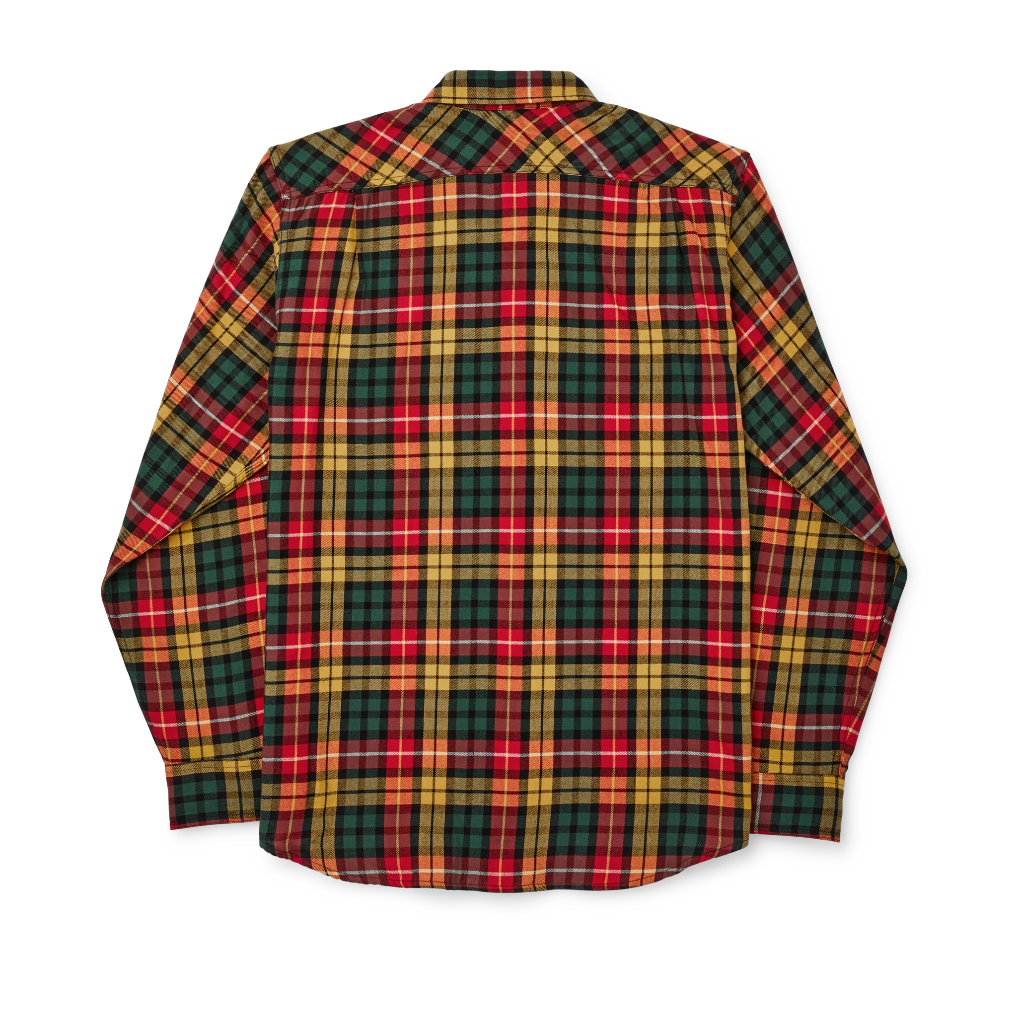 Scout Shirt - Spruce / Gold Plaid