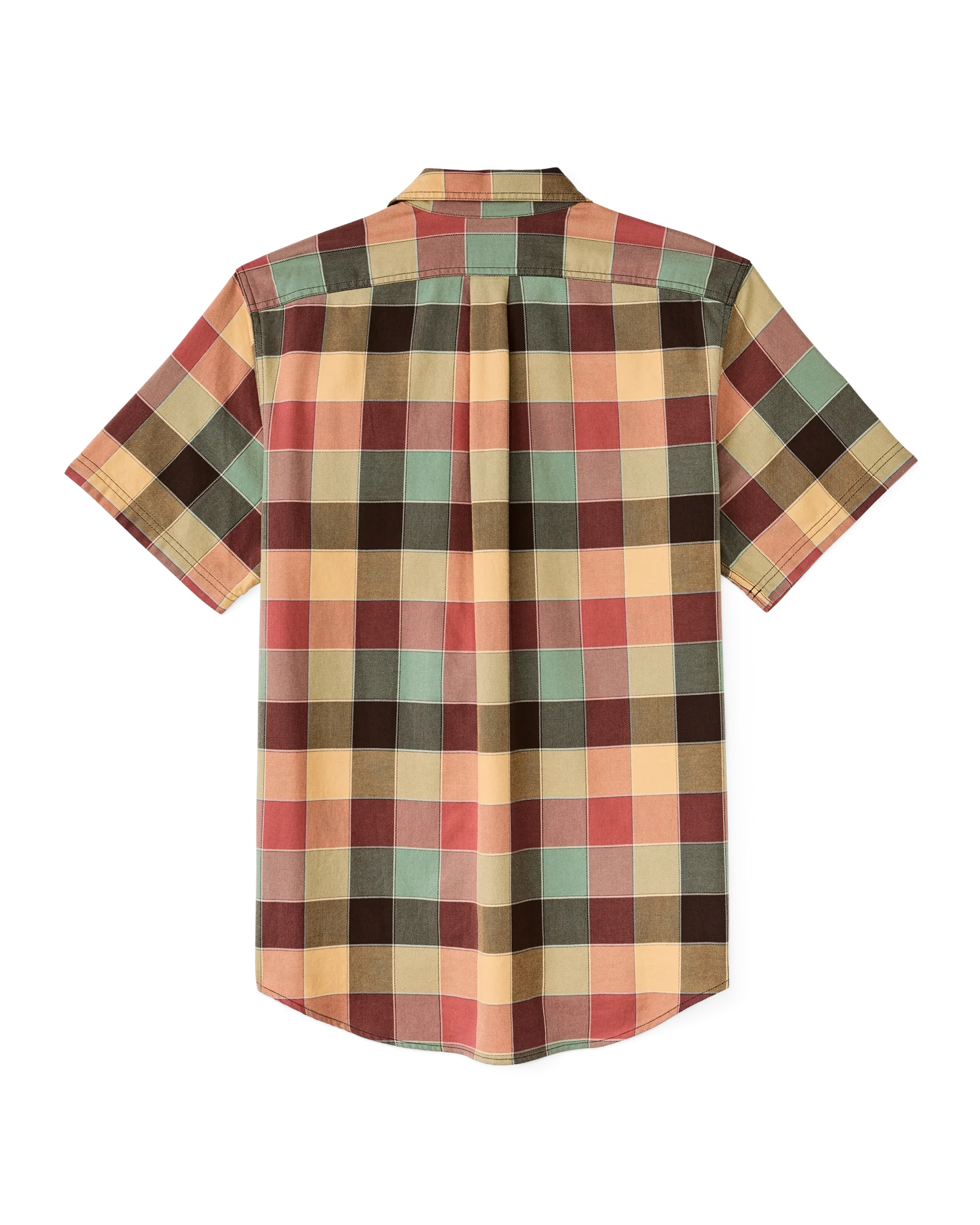 Short Sleeve Lightweight Alaskan Guide Shirt - Red / Multi Plaid