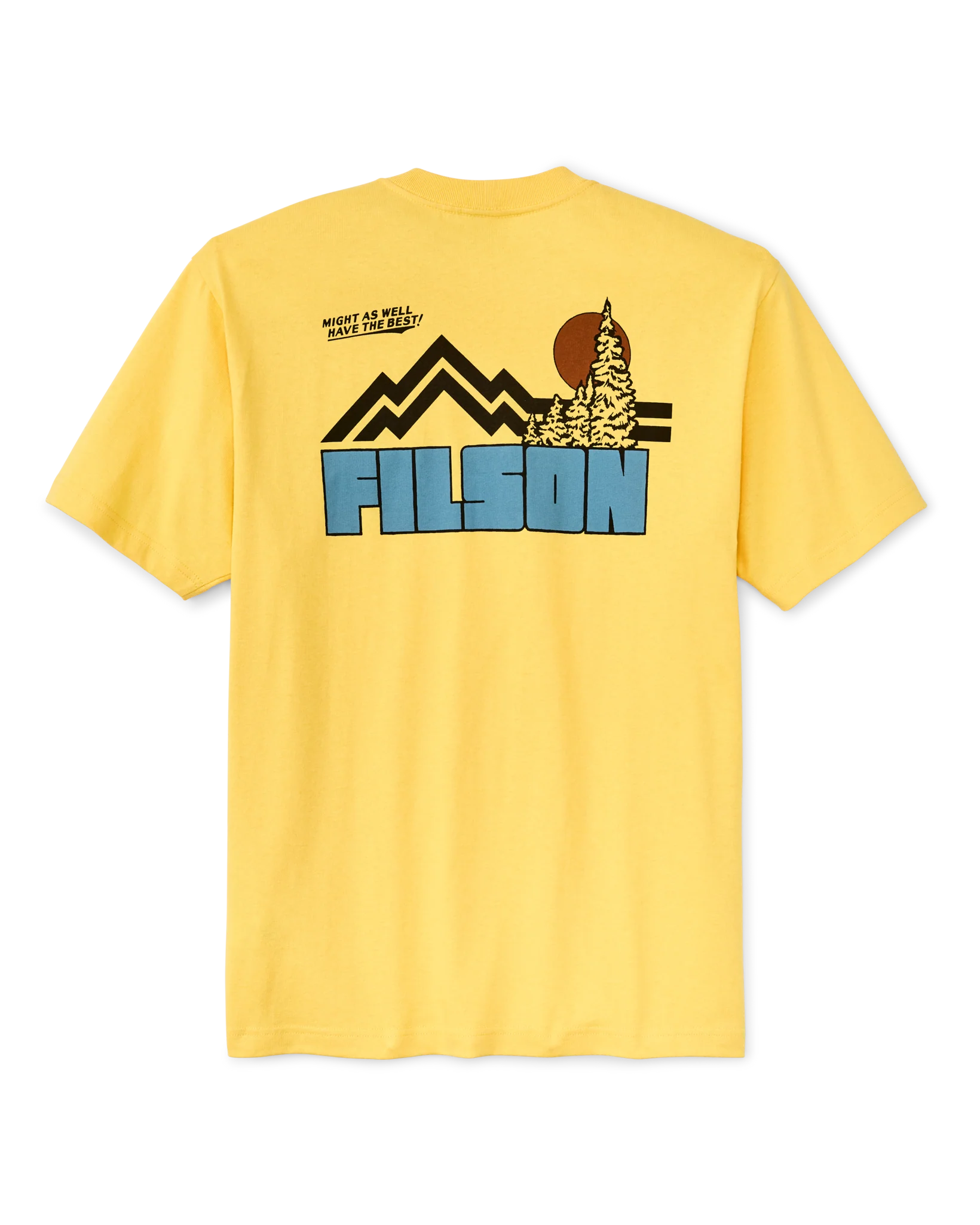 Frontier Graphic T-shirt - Aspen Gold / Sun