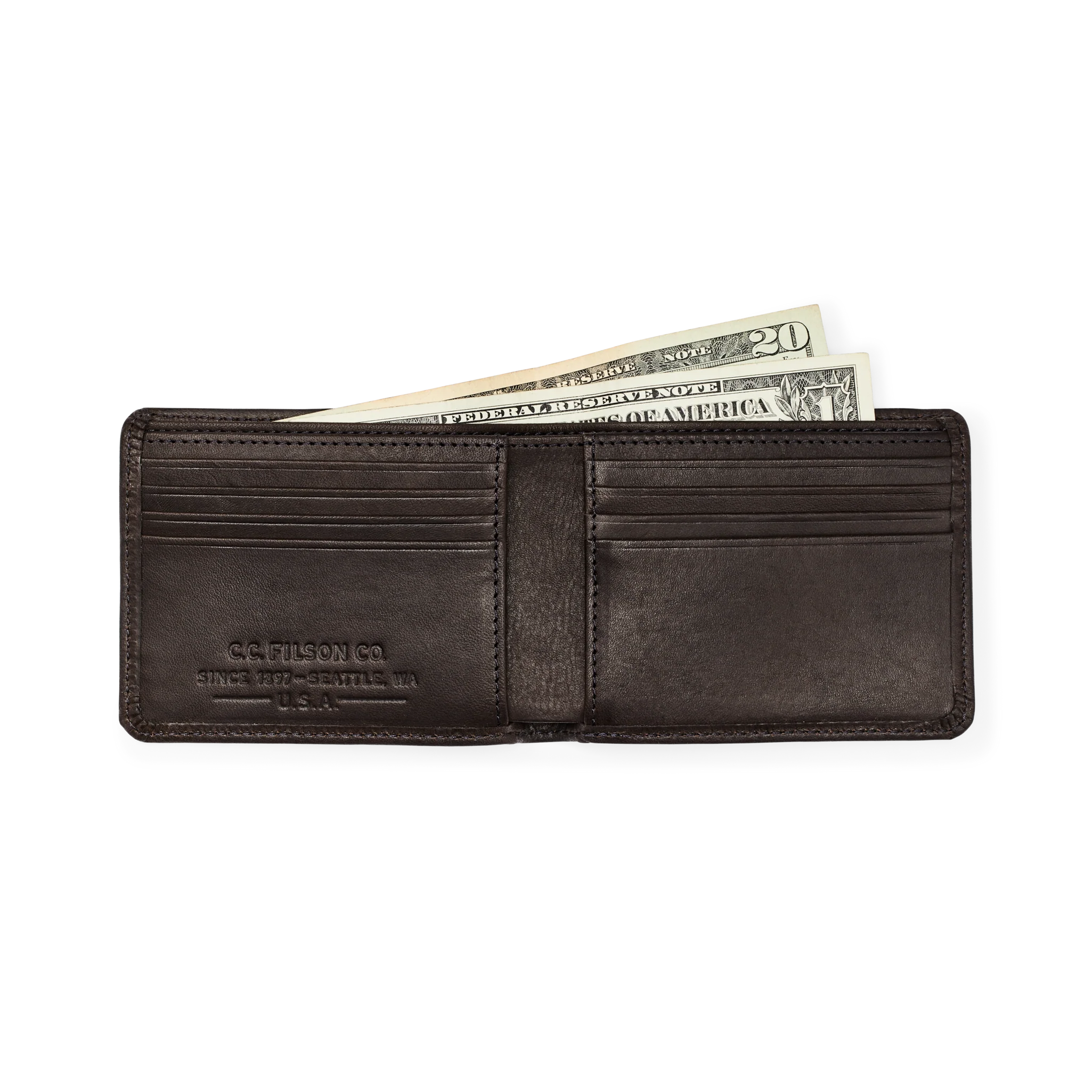 Tin Cloth Outfitter Wallet - Dark Tan