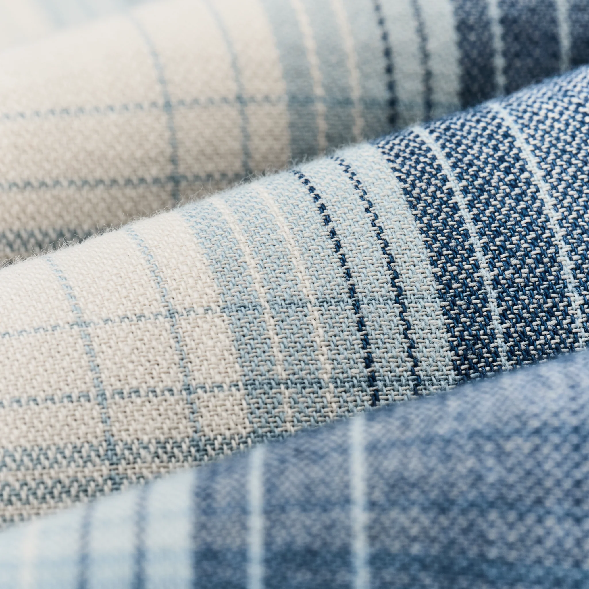 Short Sleeve Chambray Shirt  - Indigo Plaid