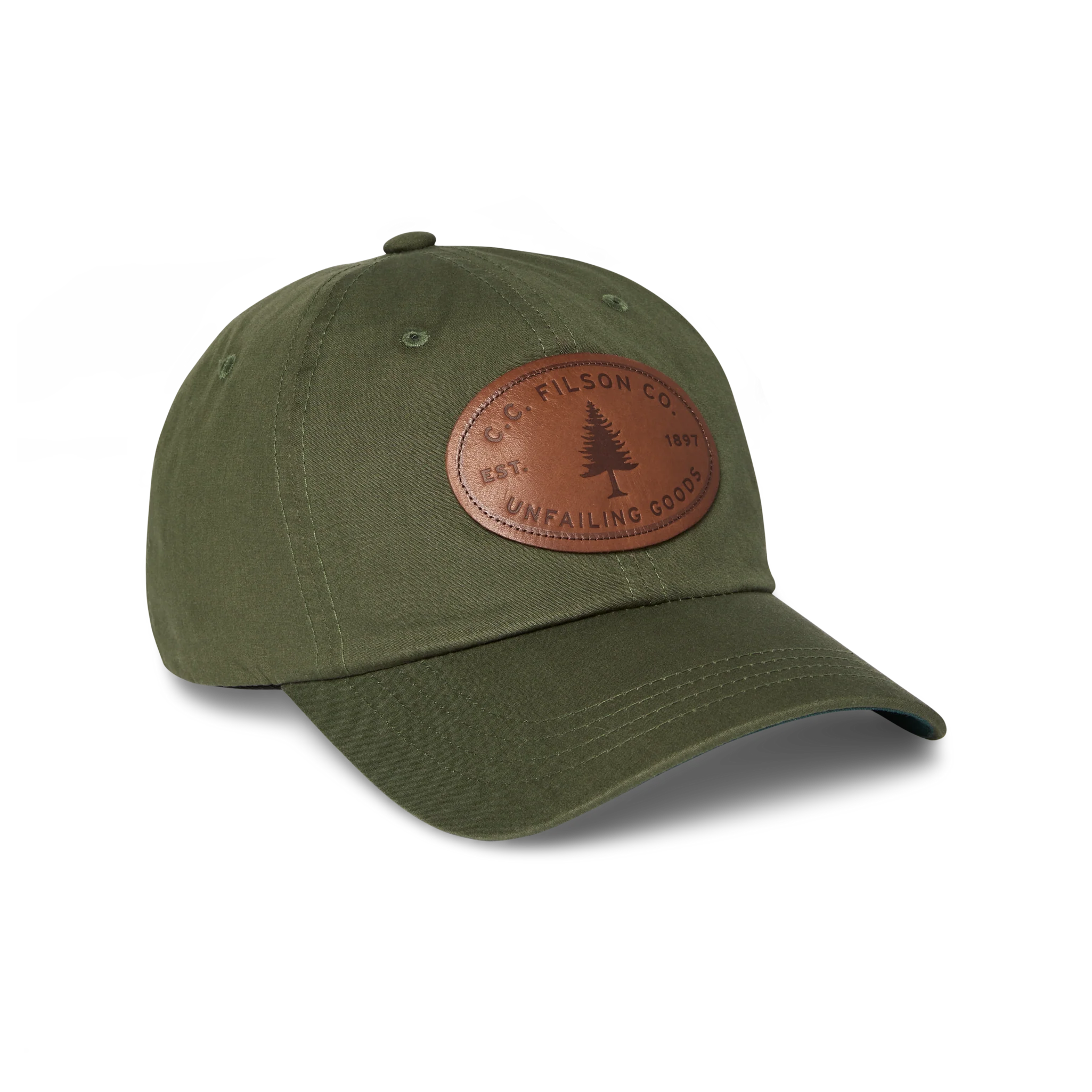 Lightweight Angler Cap - Dark Forest / Evergreen Patch