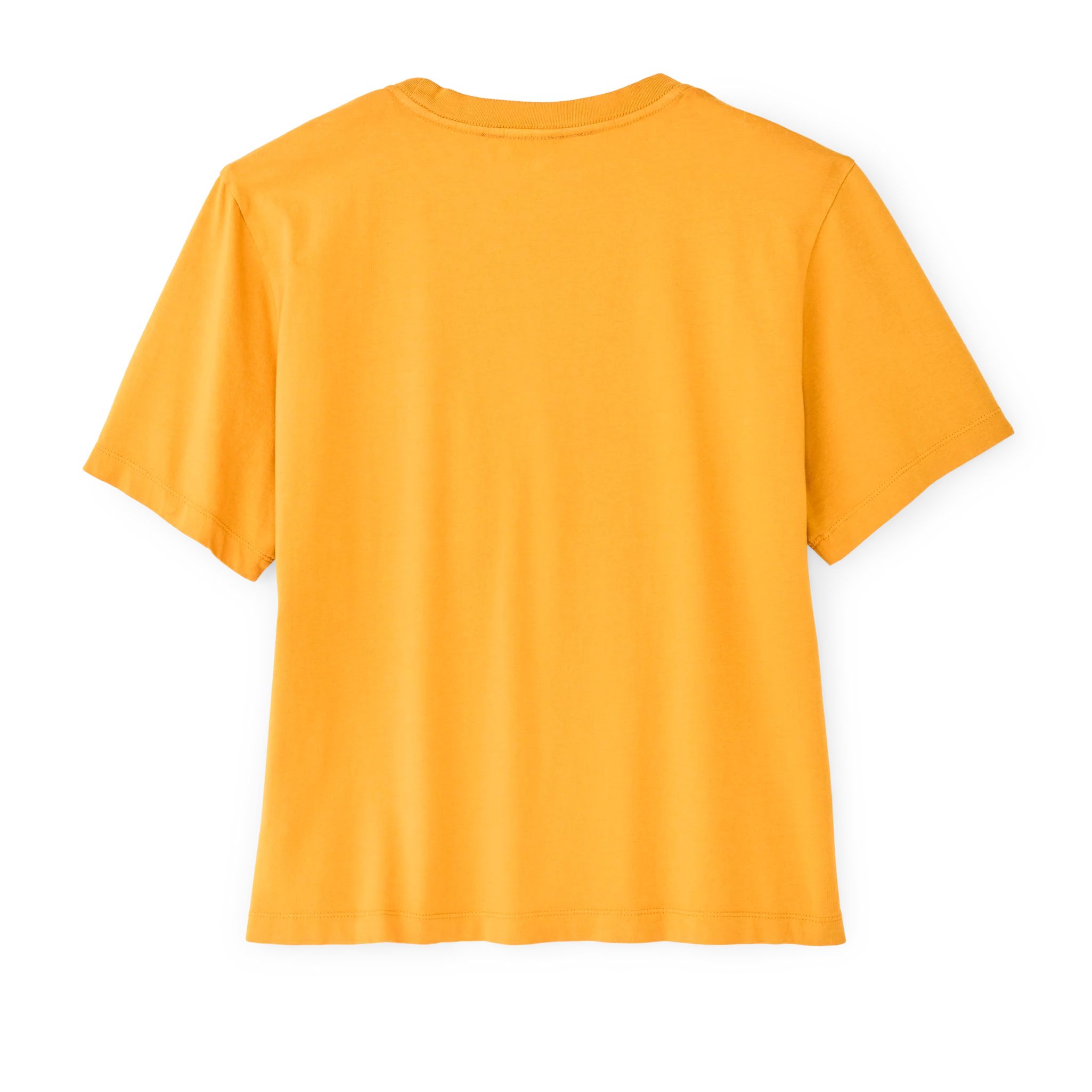 Women's Short Sleeve Pocket Tee - Golden Yellow